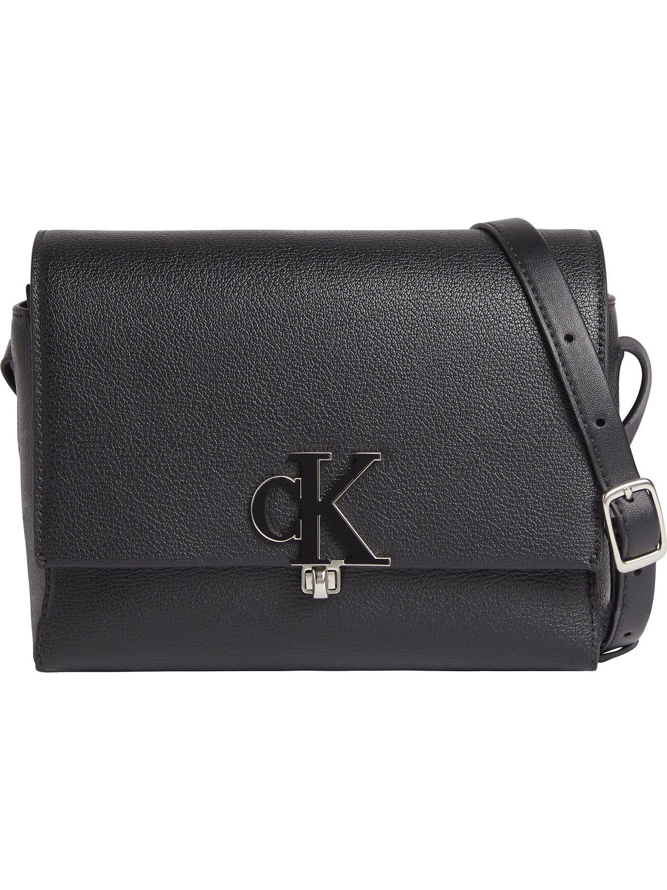 Cartera Xbody Minimal Negro BDS Calvin Klein-0