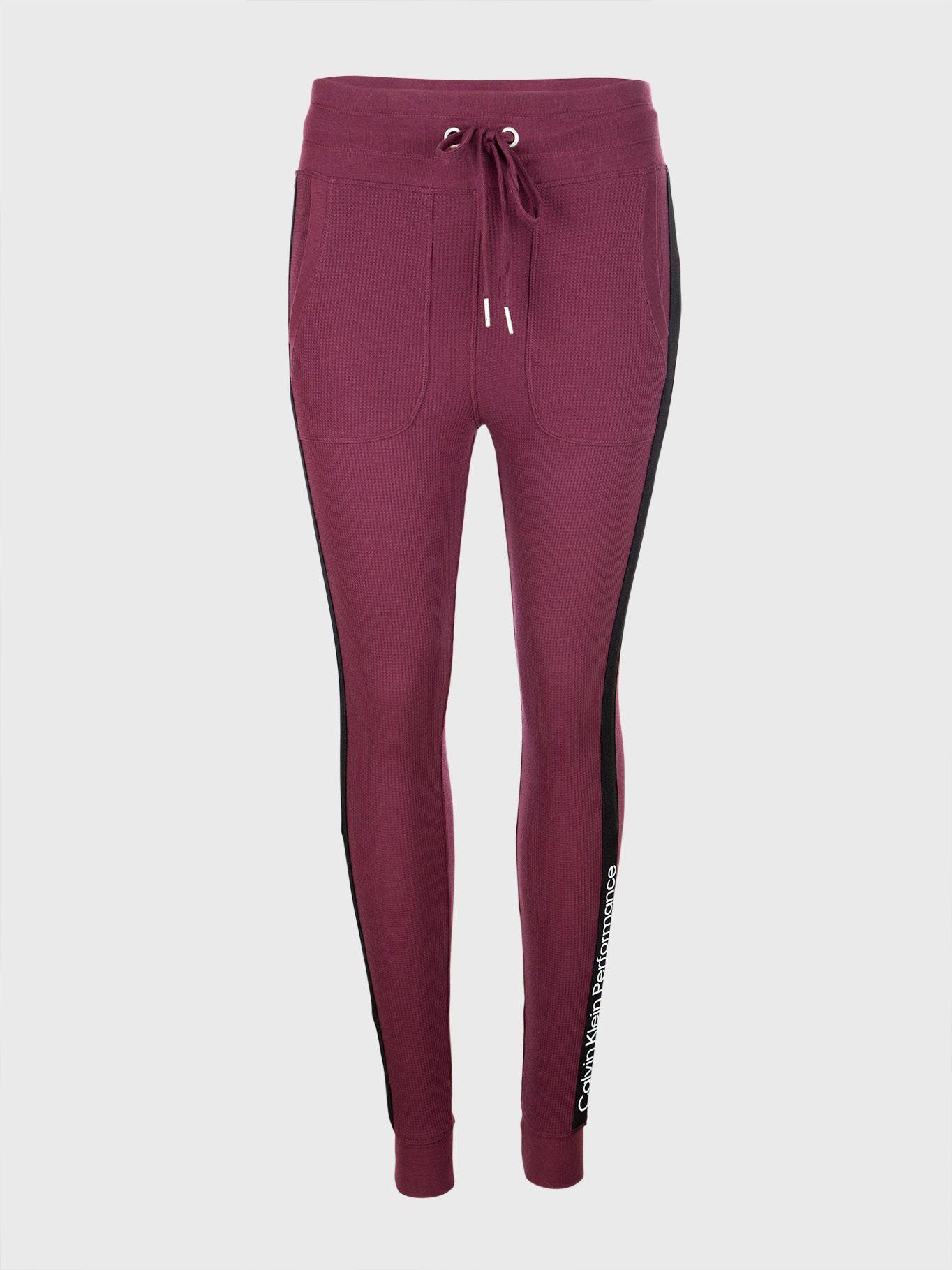 Calza Deportiva One Hit Burdeo Calvin Klein-0