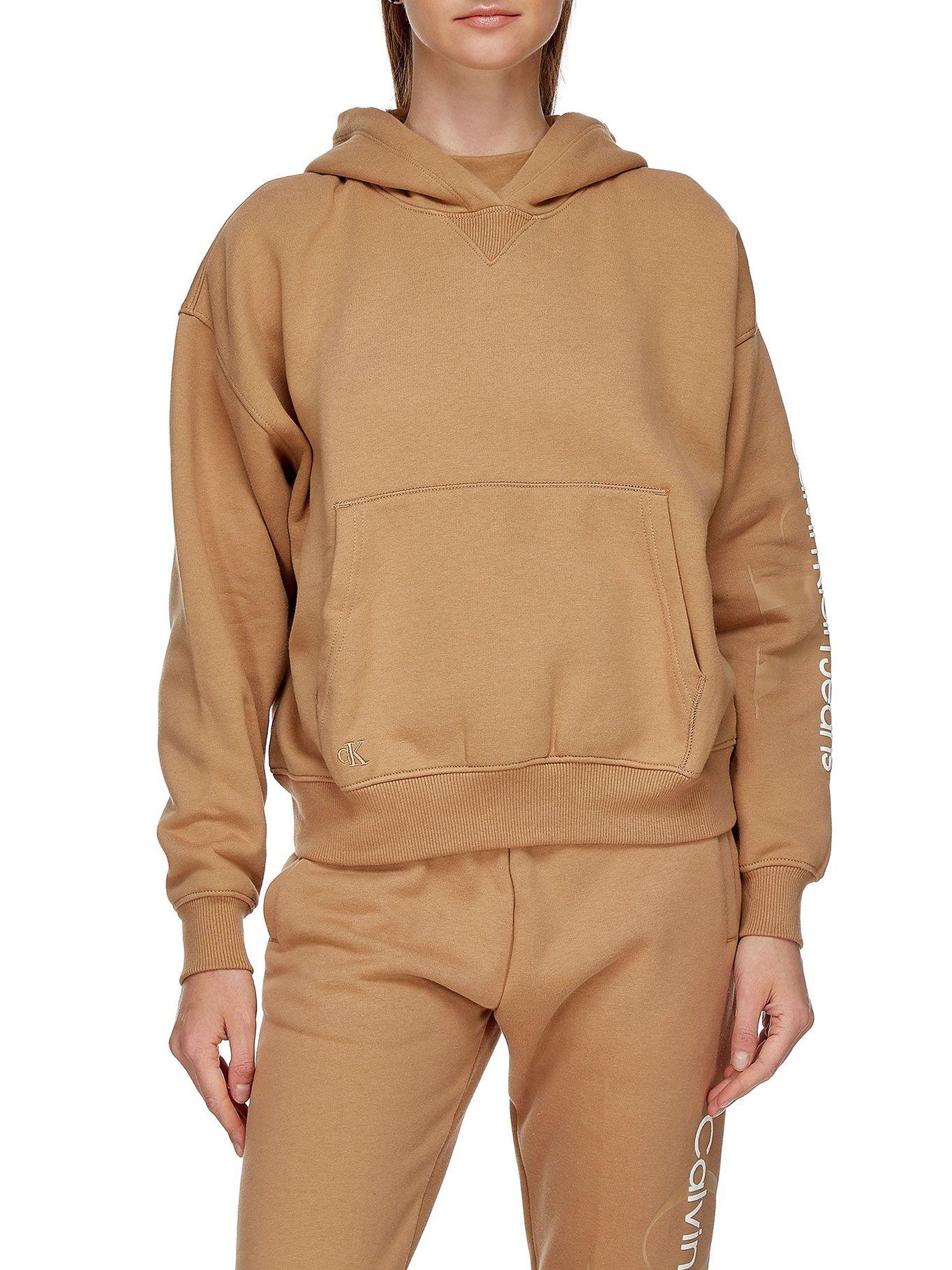 Polerón Hoodie Gradient Monologo Café Calvin Klein-0