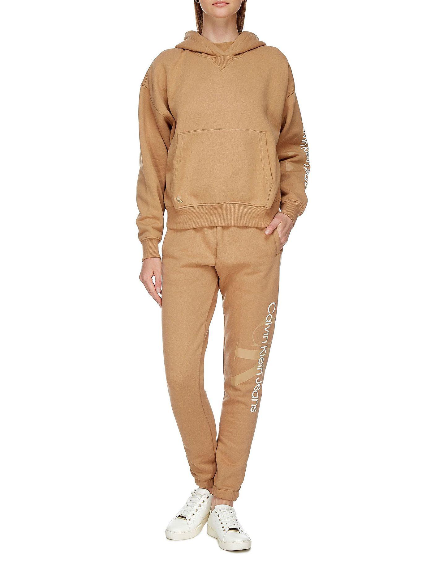 Polerón Hoodie Gradient Monologo Café Calvin Klein-1