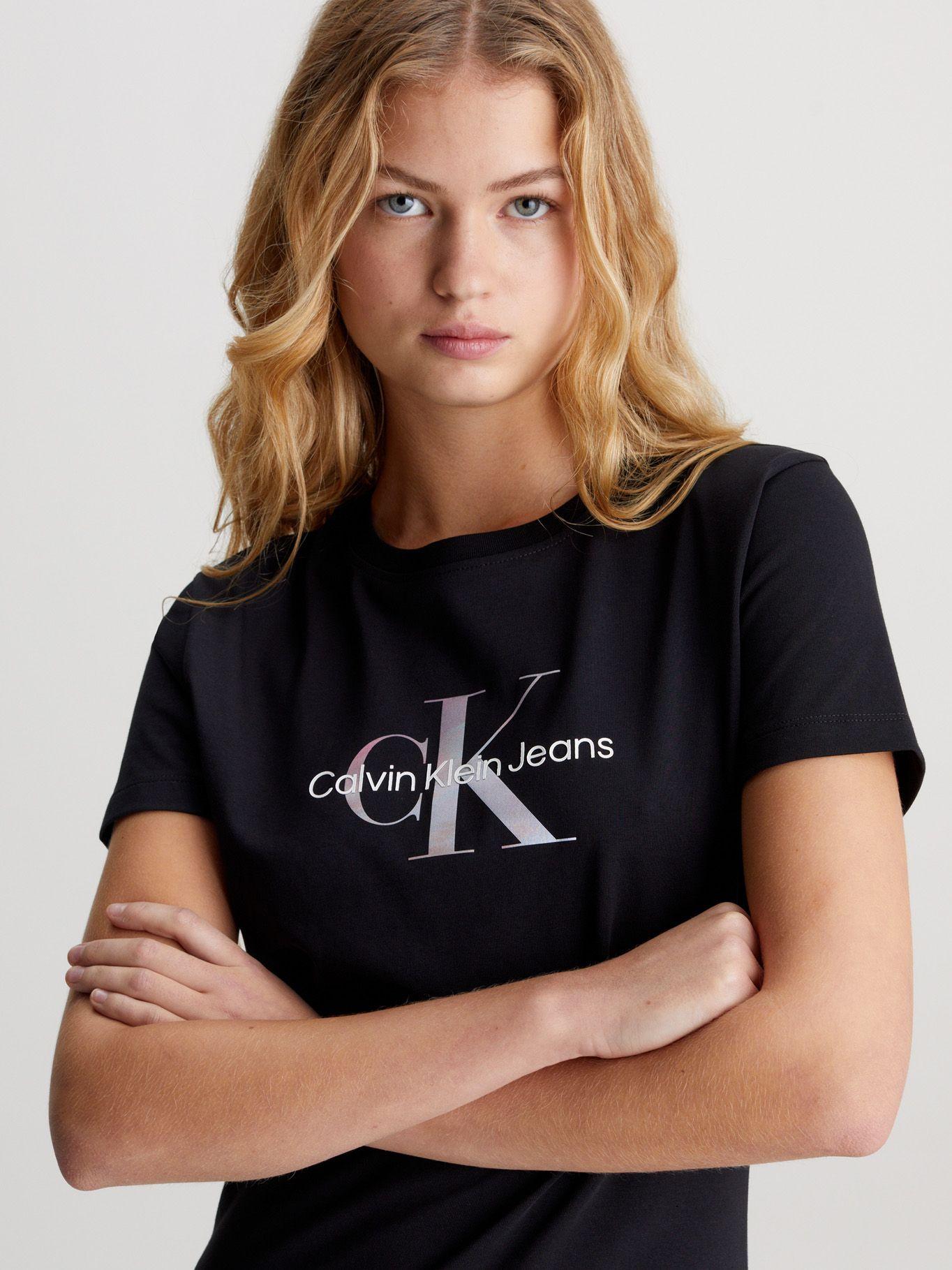 Vestido Diffused Monologo Negro Calvin Klein-2