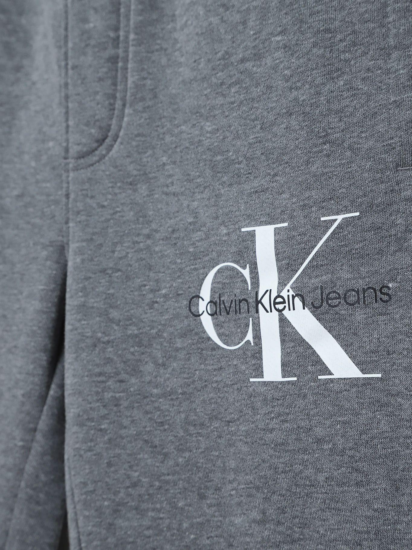 Jogger Old School ck Niño Gris Calvin Klein-3