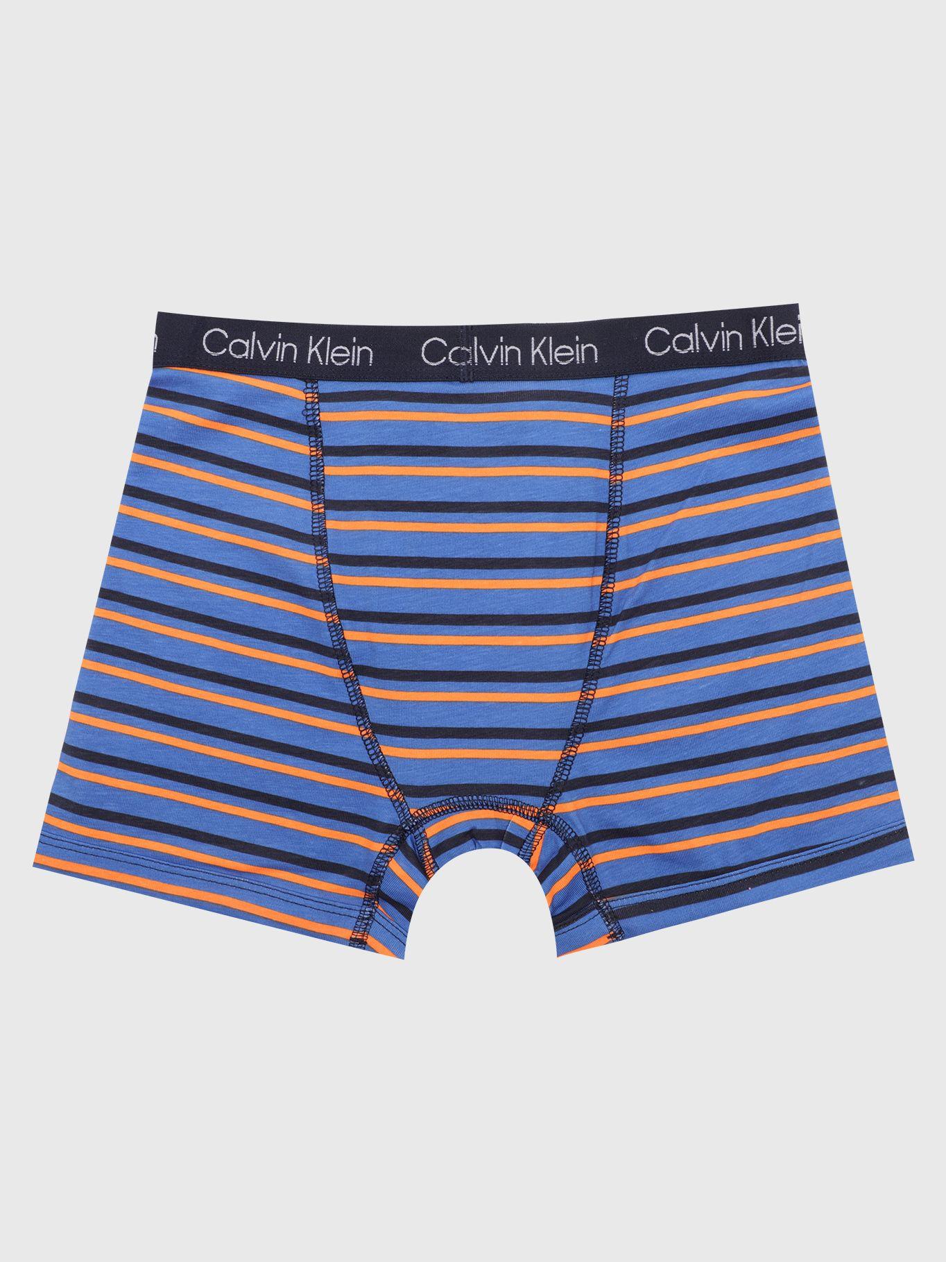 Pack 3 Bóxers Niño Azul Calvin Klein-1