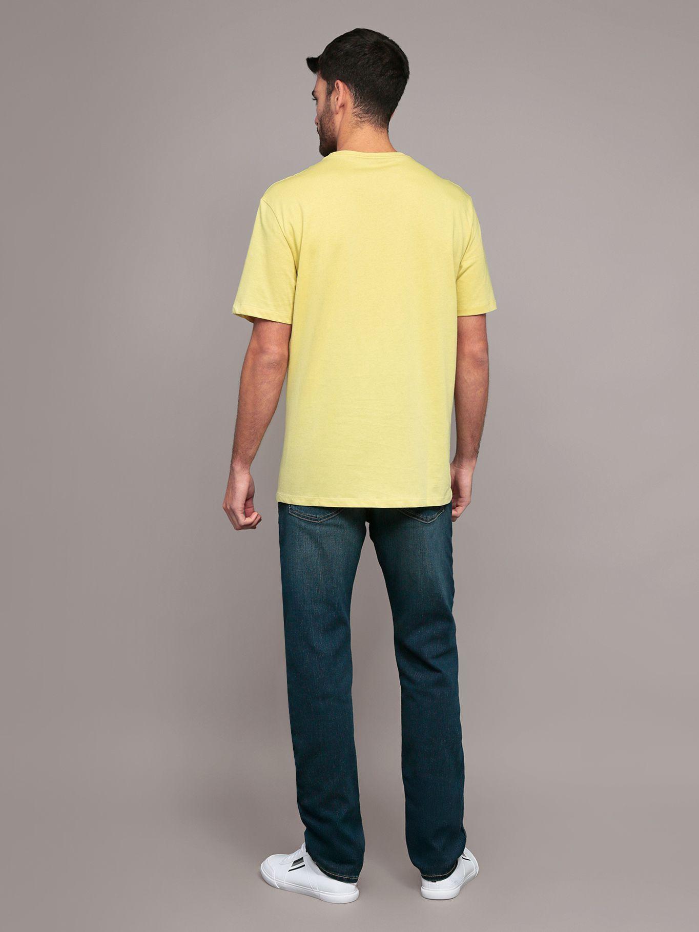 Polera Monogram Amarillo Calvin Klein-2
