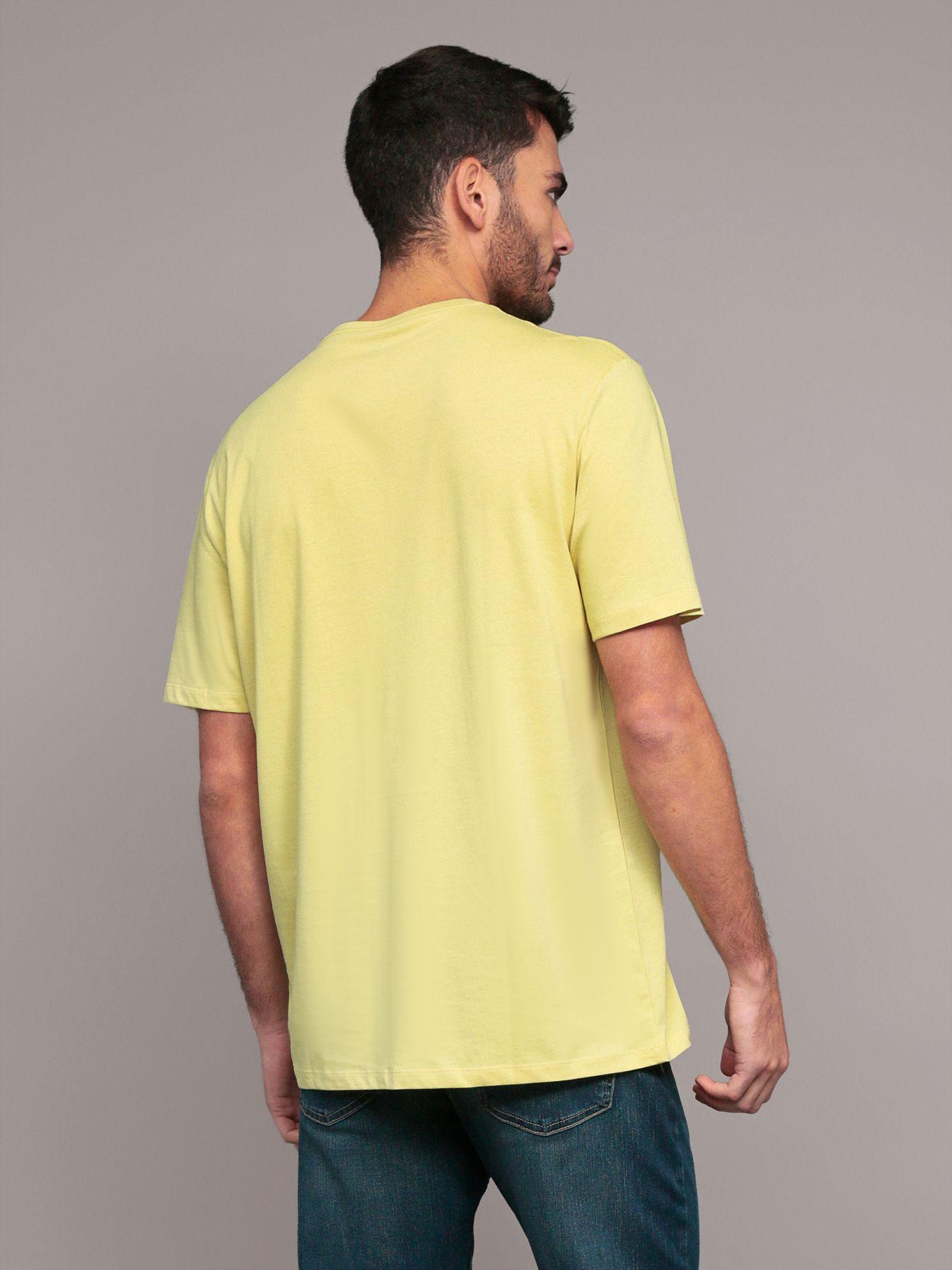 Polera Monogram Amarillo Calvin Klein-3