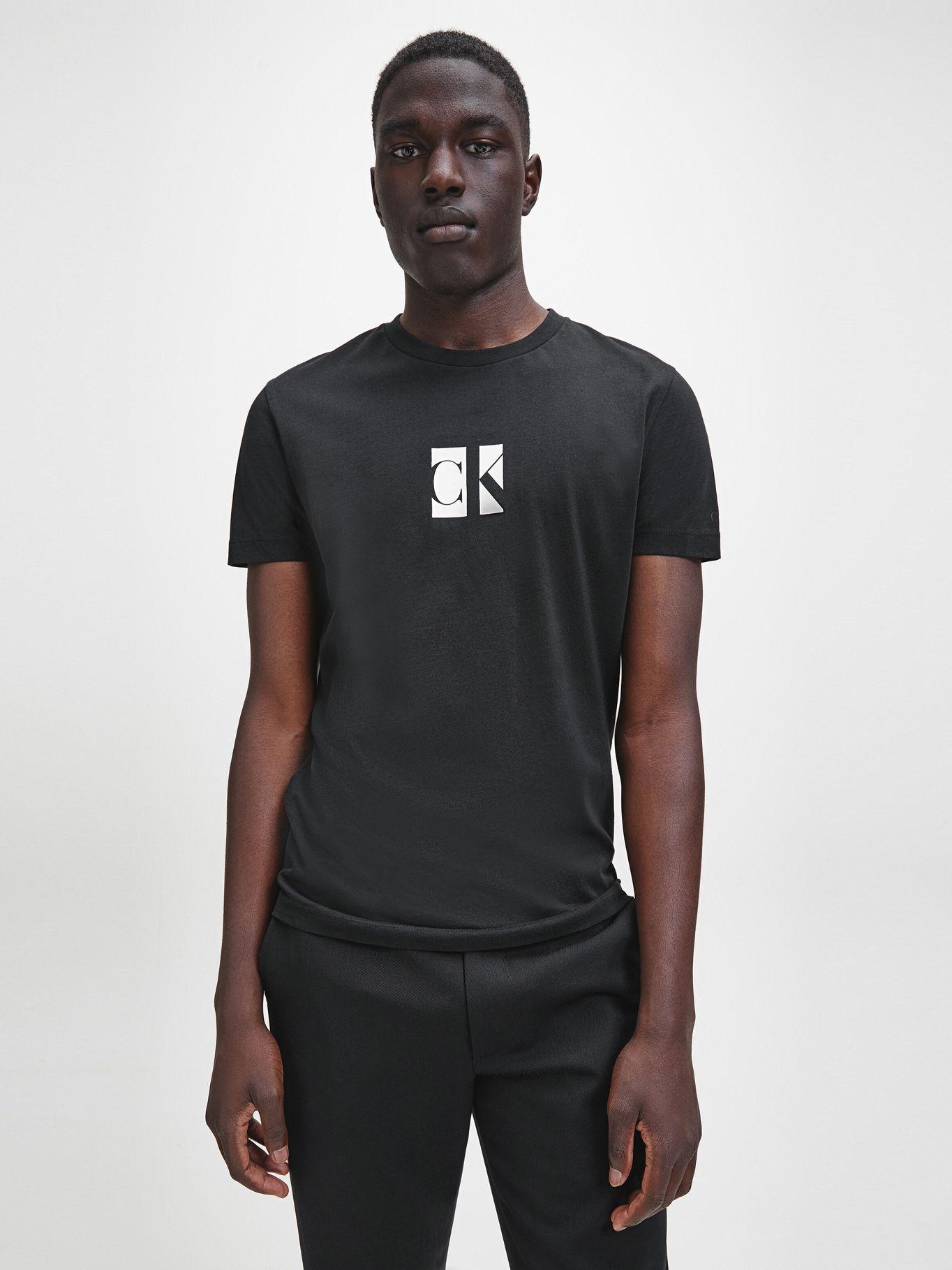 Polera Small Center Negro Calvin Klein-0