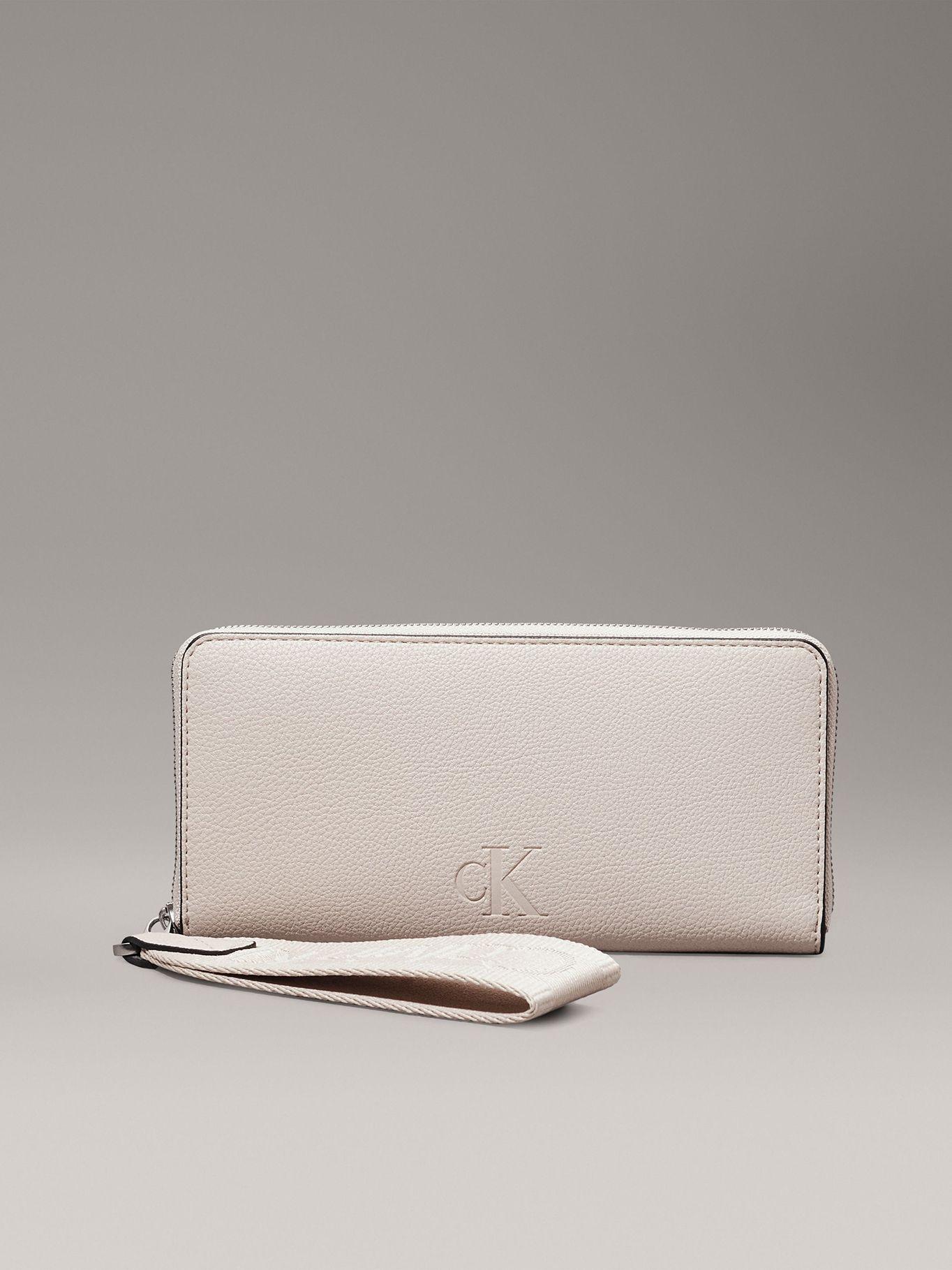 Billetera Over Webbing Beige Calvin Klein-0