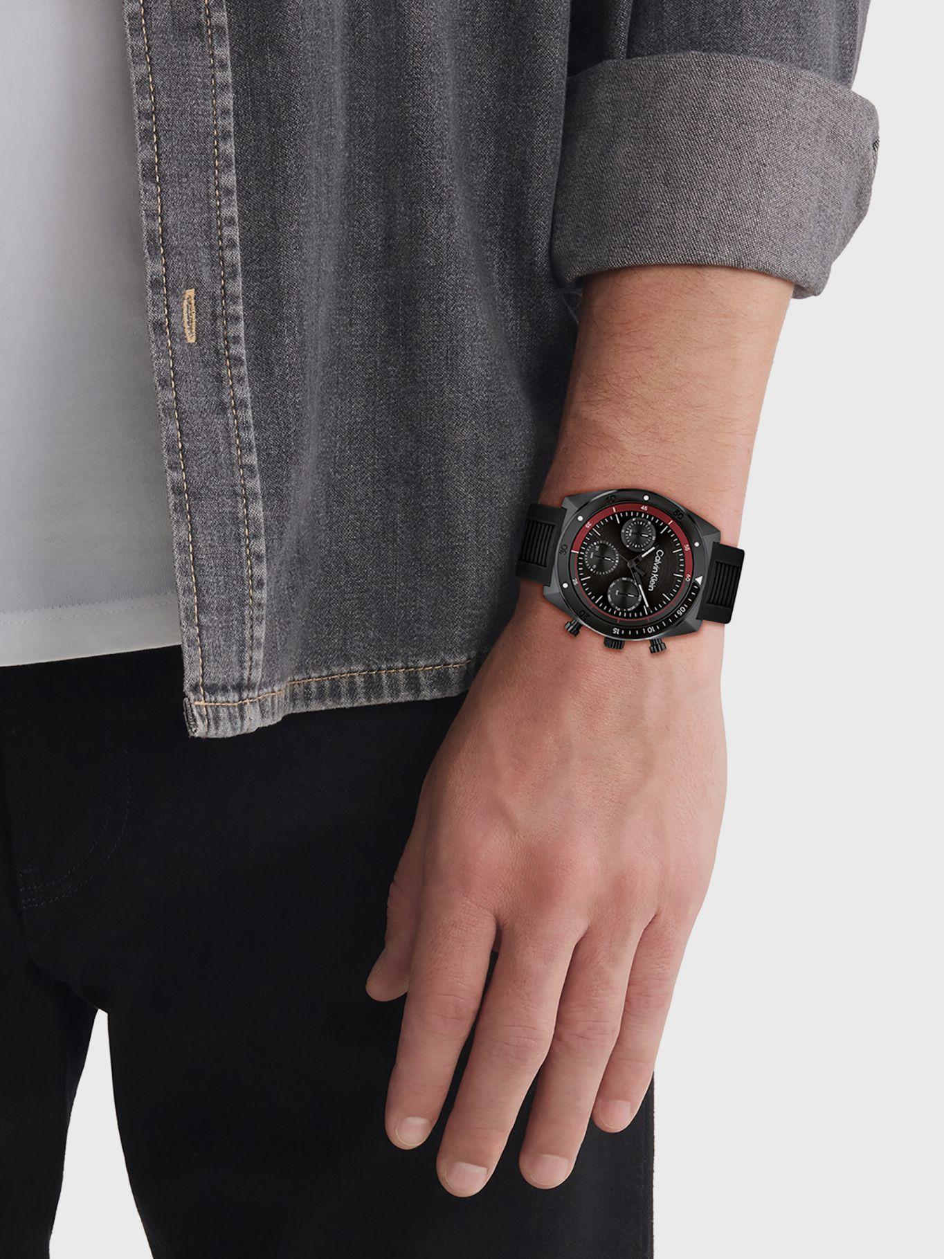 Reloj Multifunction Link Bracelet Negro Calvin Klein-3