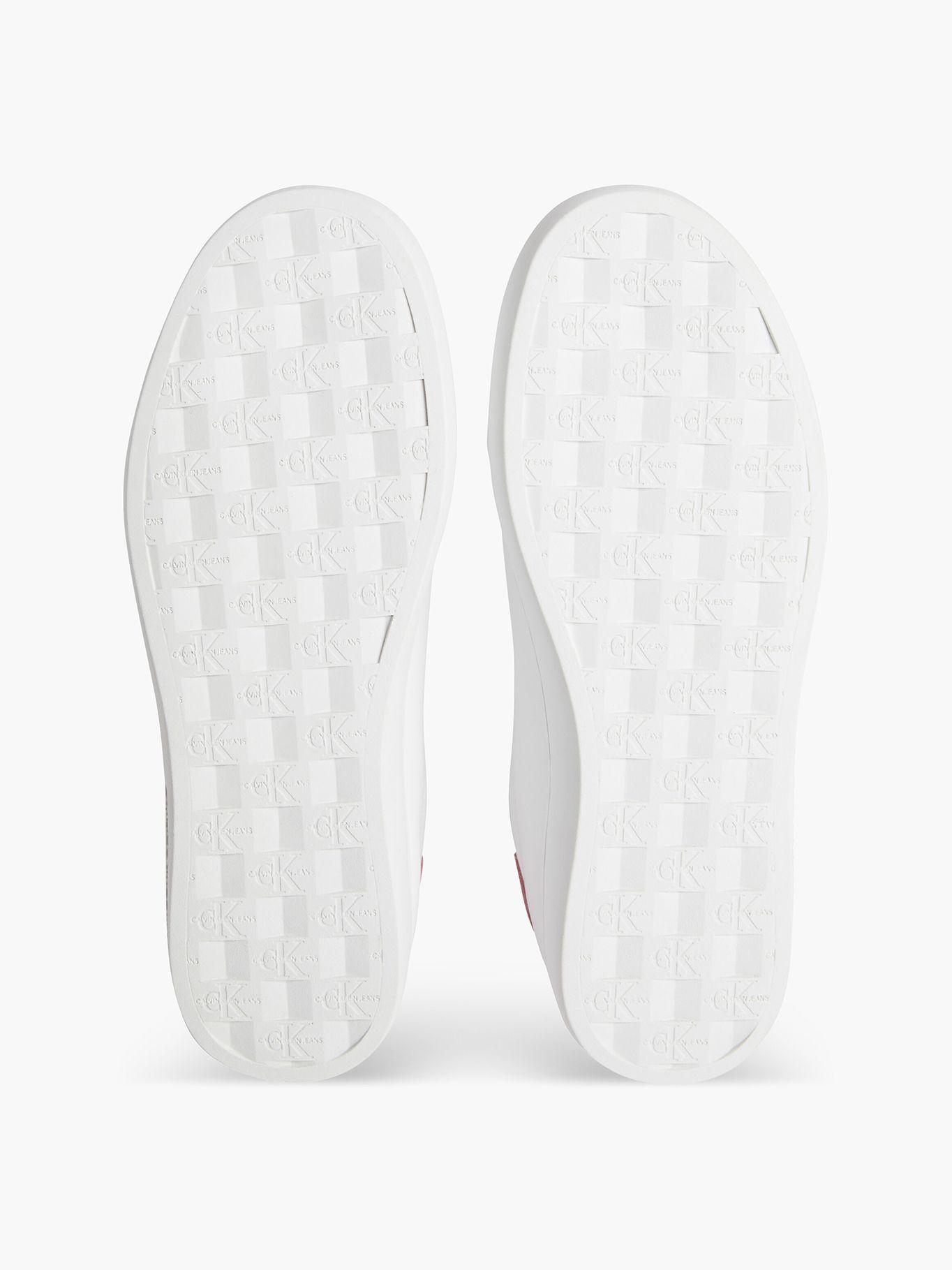 Zapatilla Cupsole Laceup Logo Blanco Calvin Klein-3
