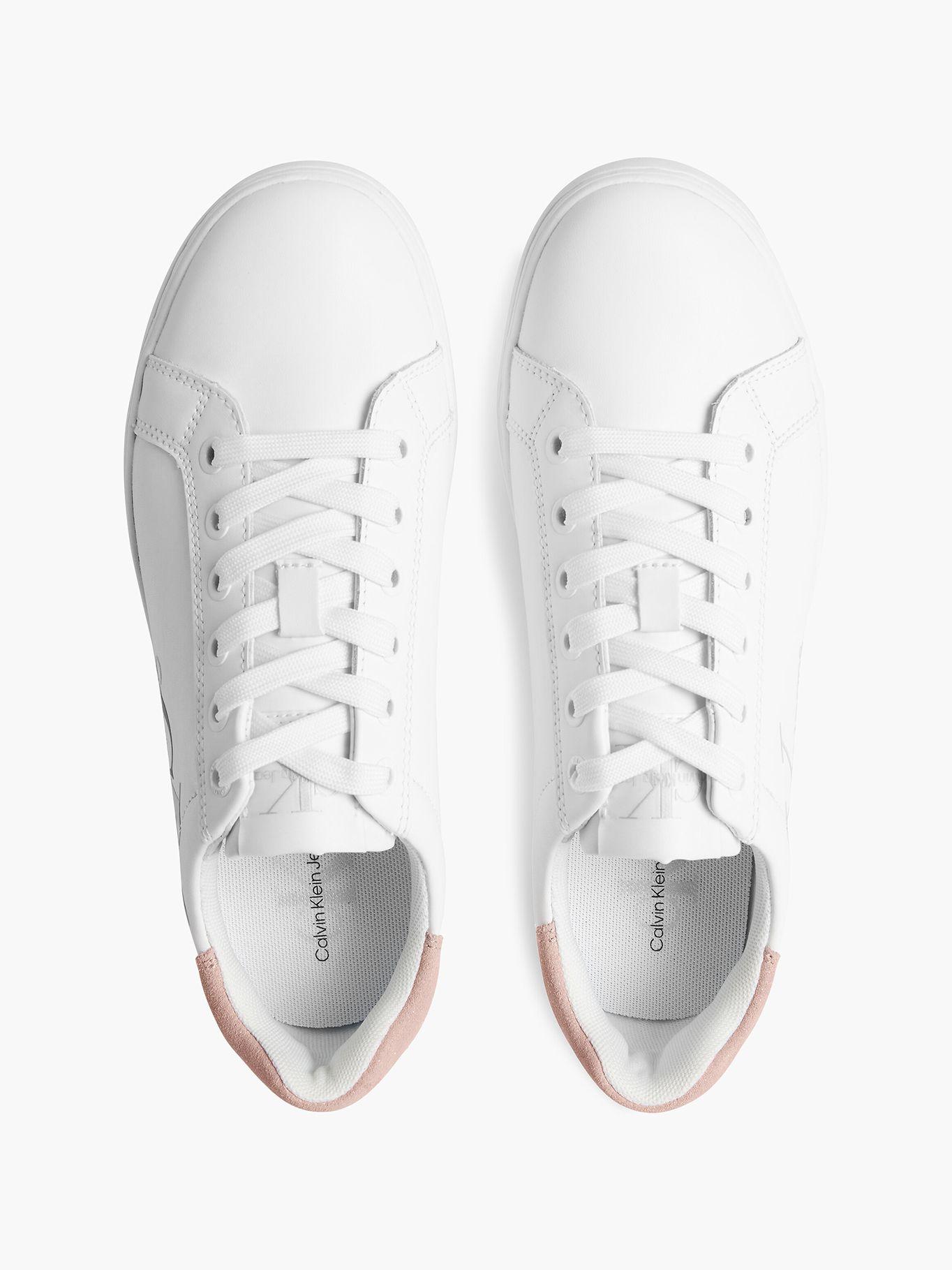 Zapatilla Cupsole Laceup Logo Blanco Calvin Klein-2
