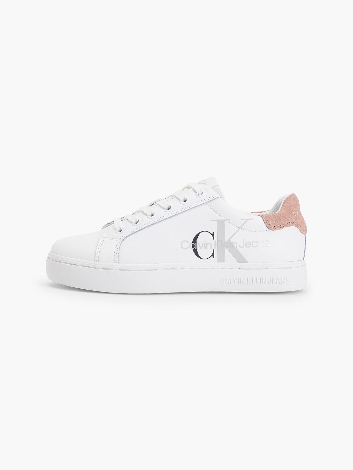 Zapatilla Cupsole Laceup Logo Blanco Calvin Klein-5