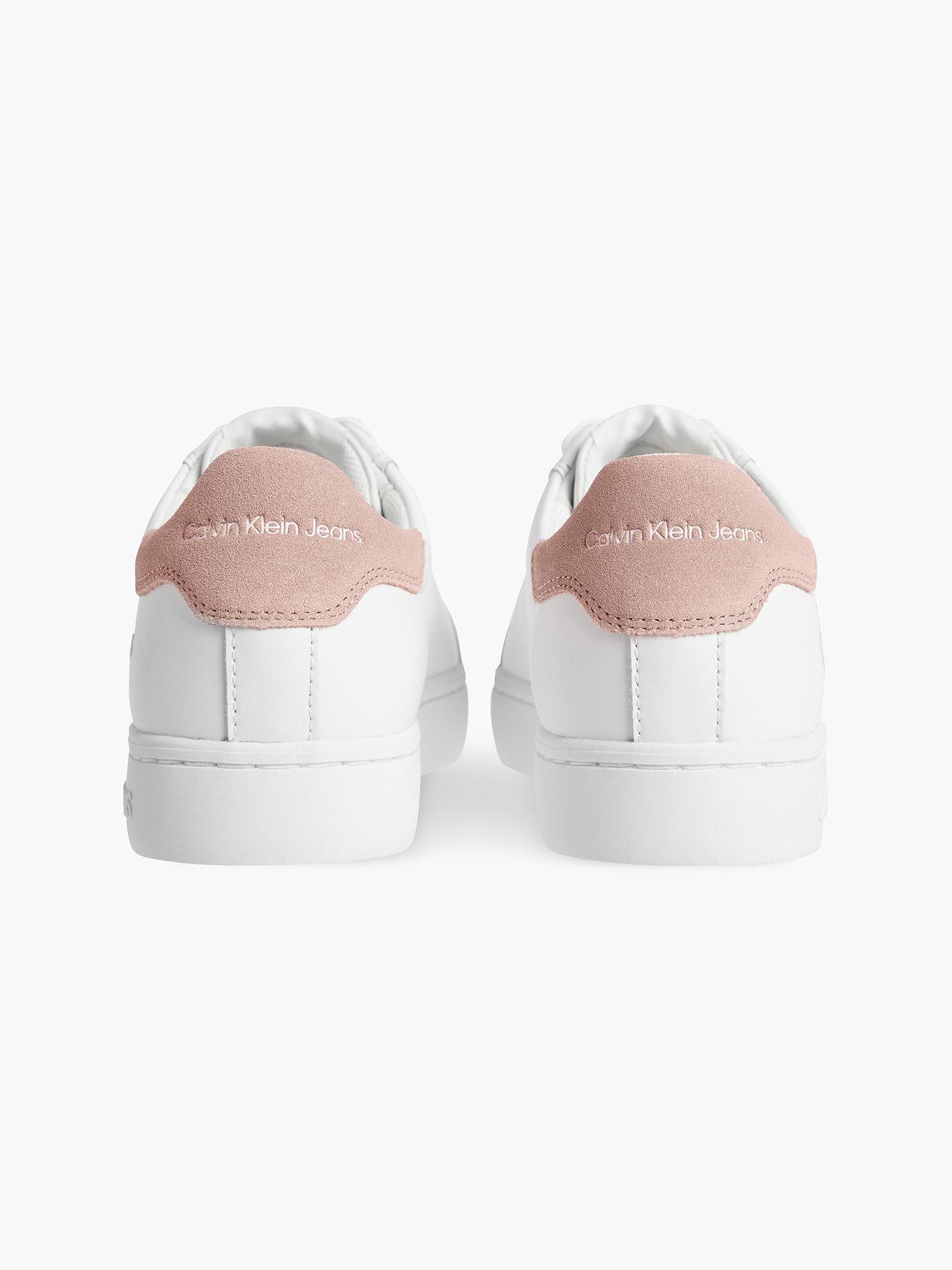 Zapatilla Cupsole Laceup Logo Blanco Calvin Klein-1