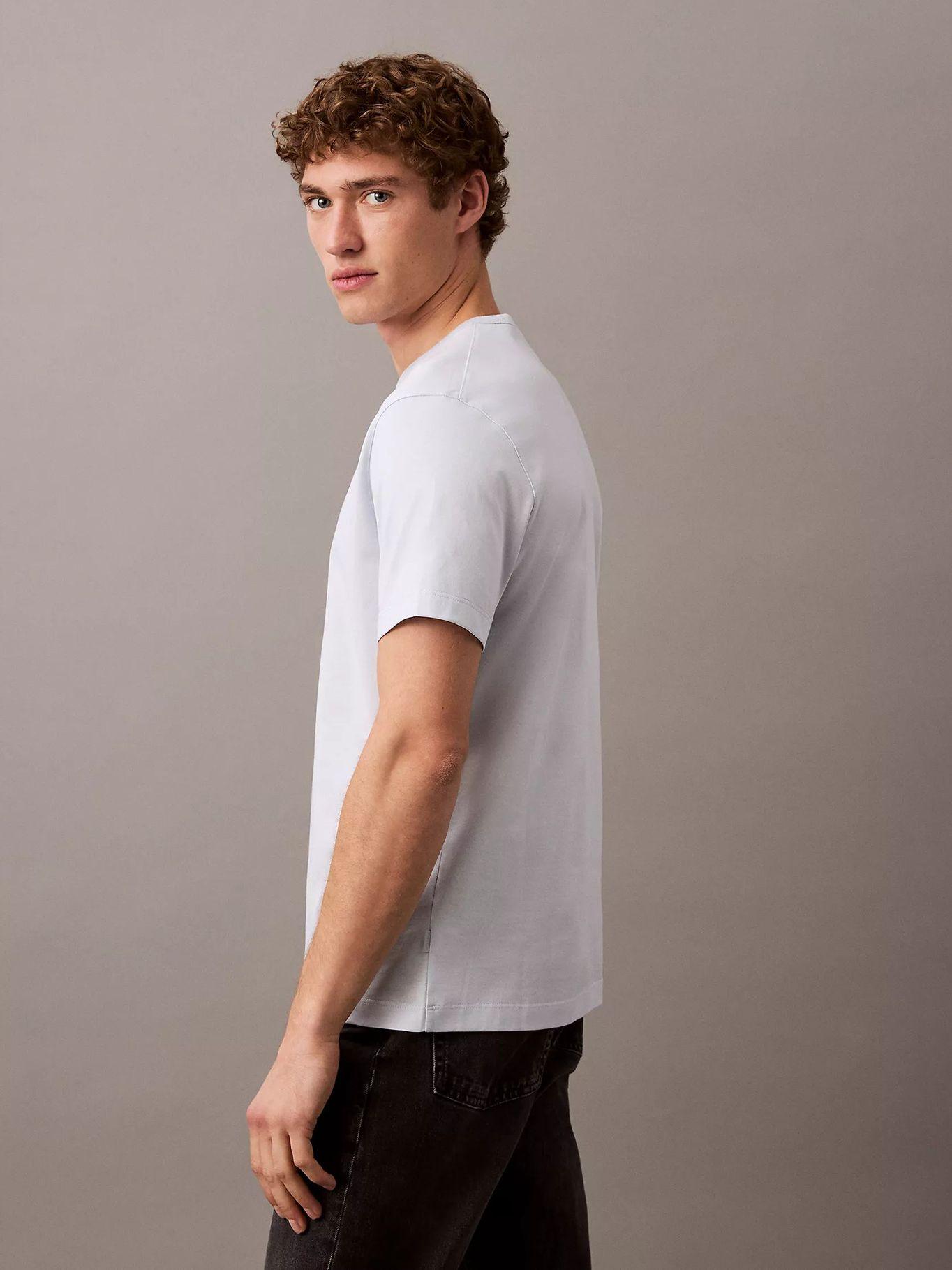 Polera de Punto Global Hero Celeste Calvin Klein-3