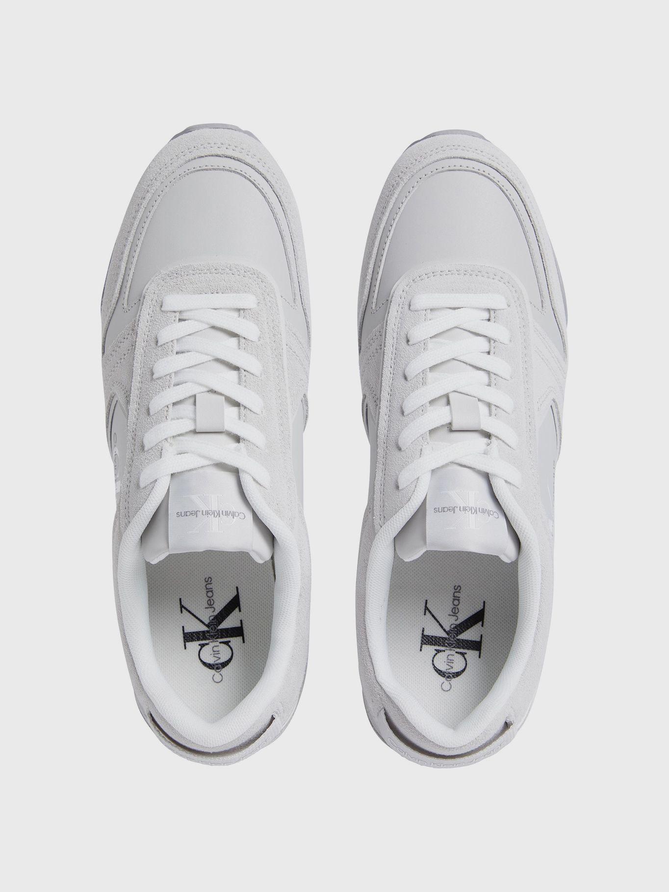 Zapatillas Runner Irregular Lines Gris Calvin Klein-2