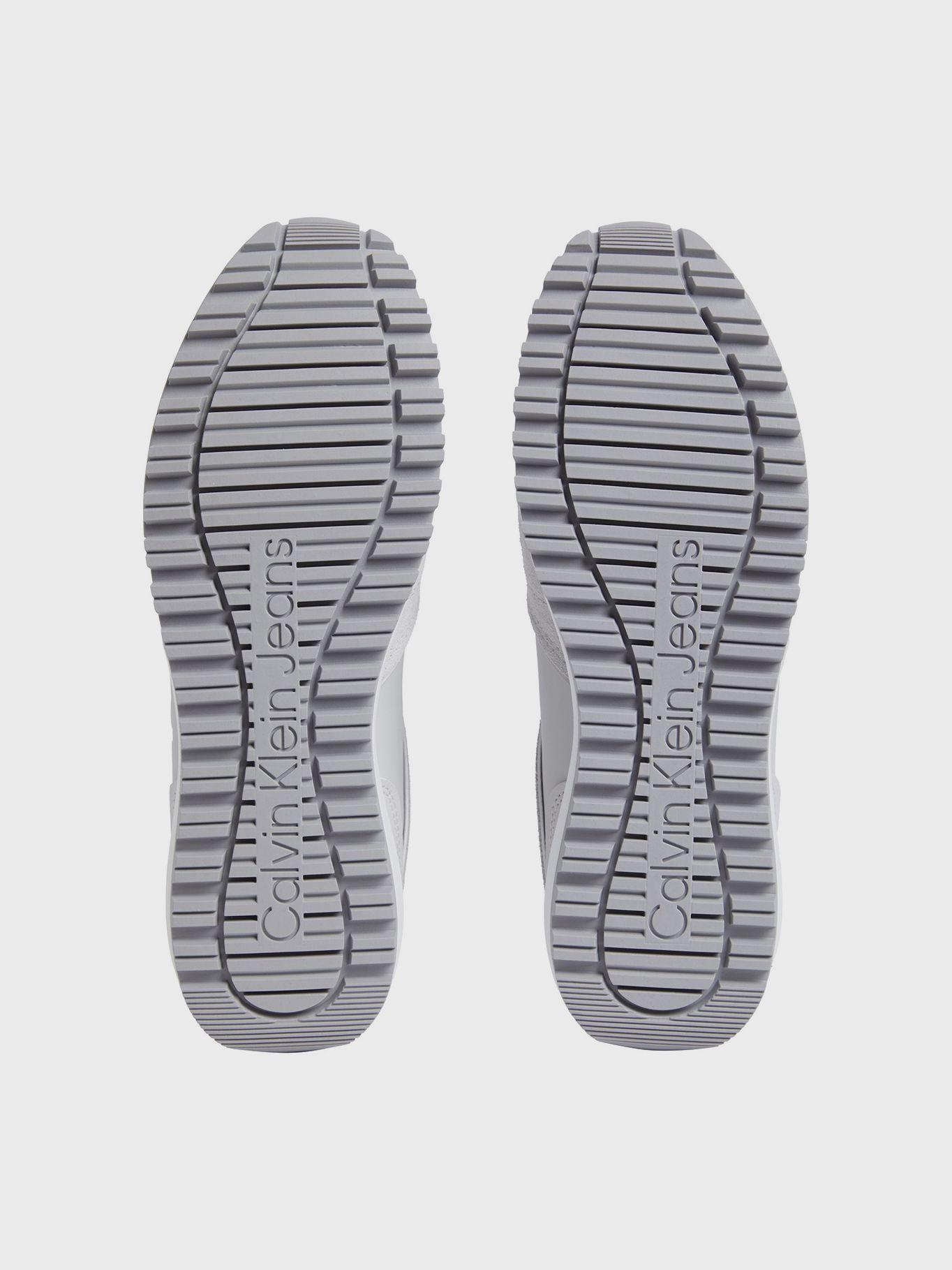 Zapatillas Runner Irregular Lines Gris Calvin Klein-3