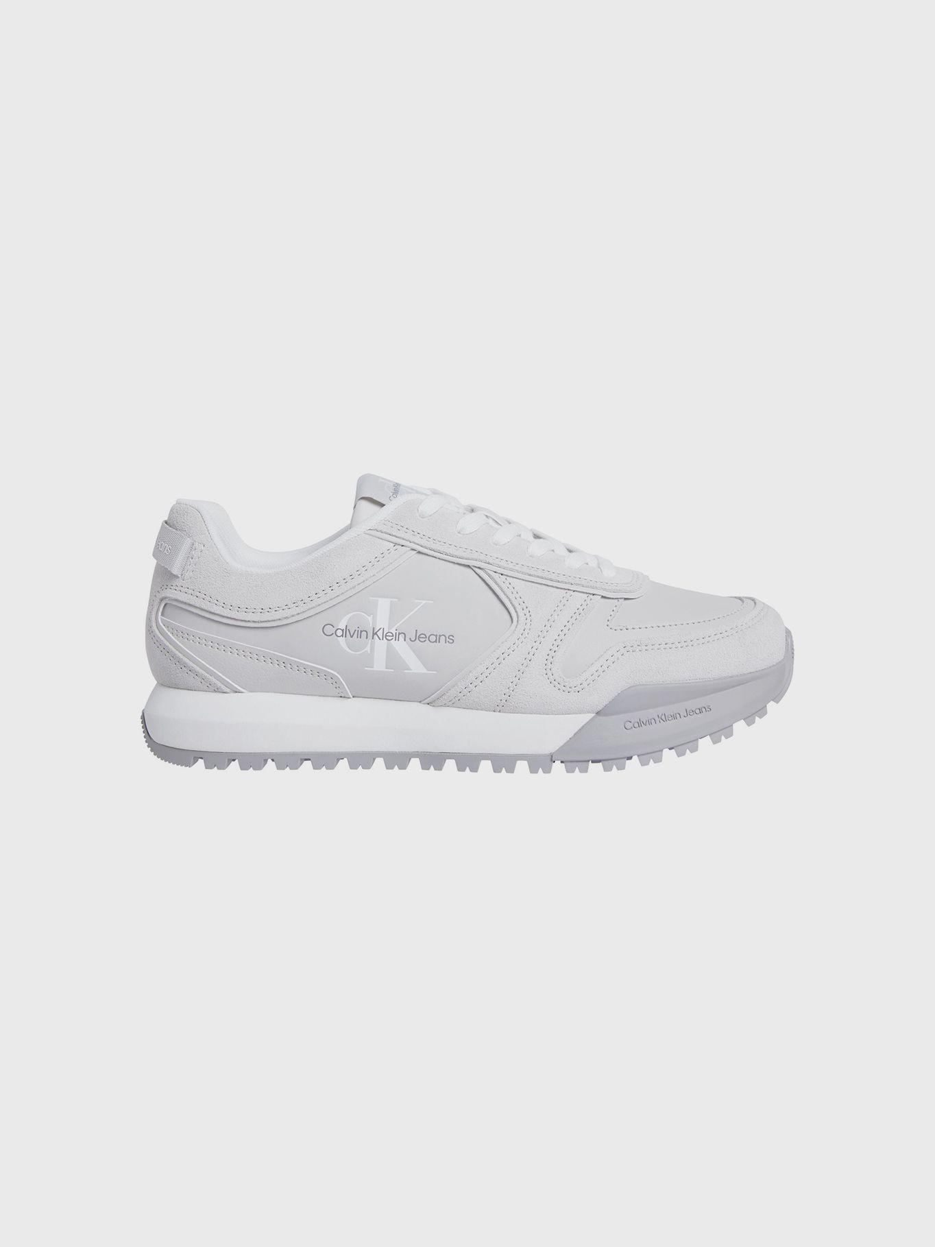 Zapatillas Runner Irregular Lines Gris Calvin Klein-4