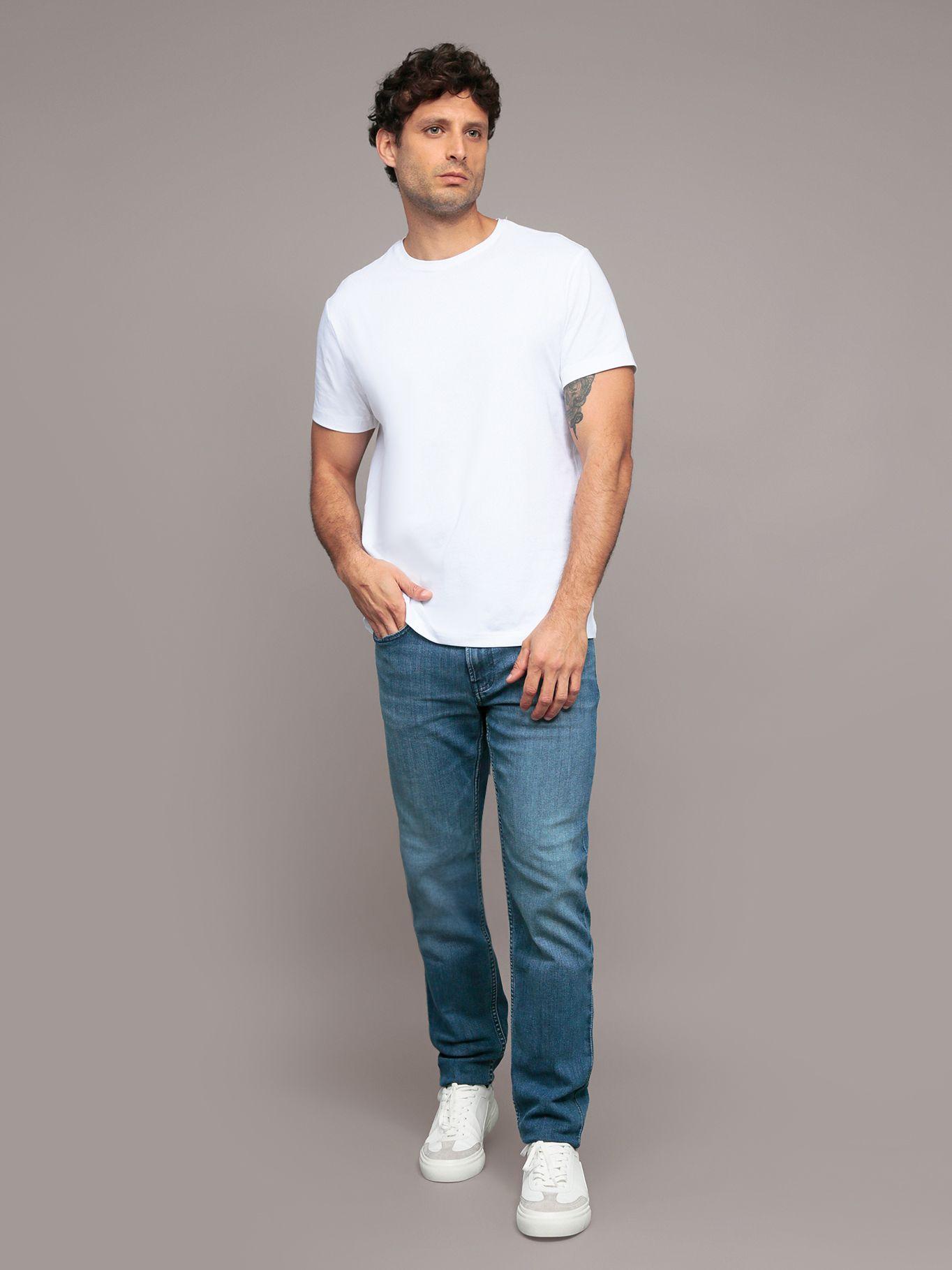 Jean Slim Rahway Azul Calvin Klein-0