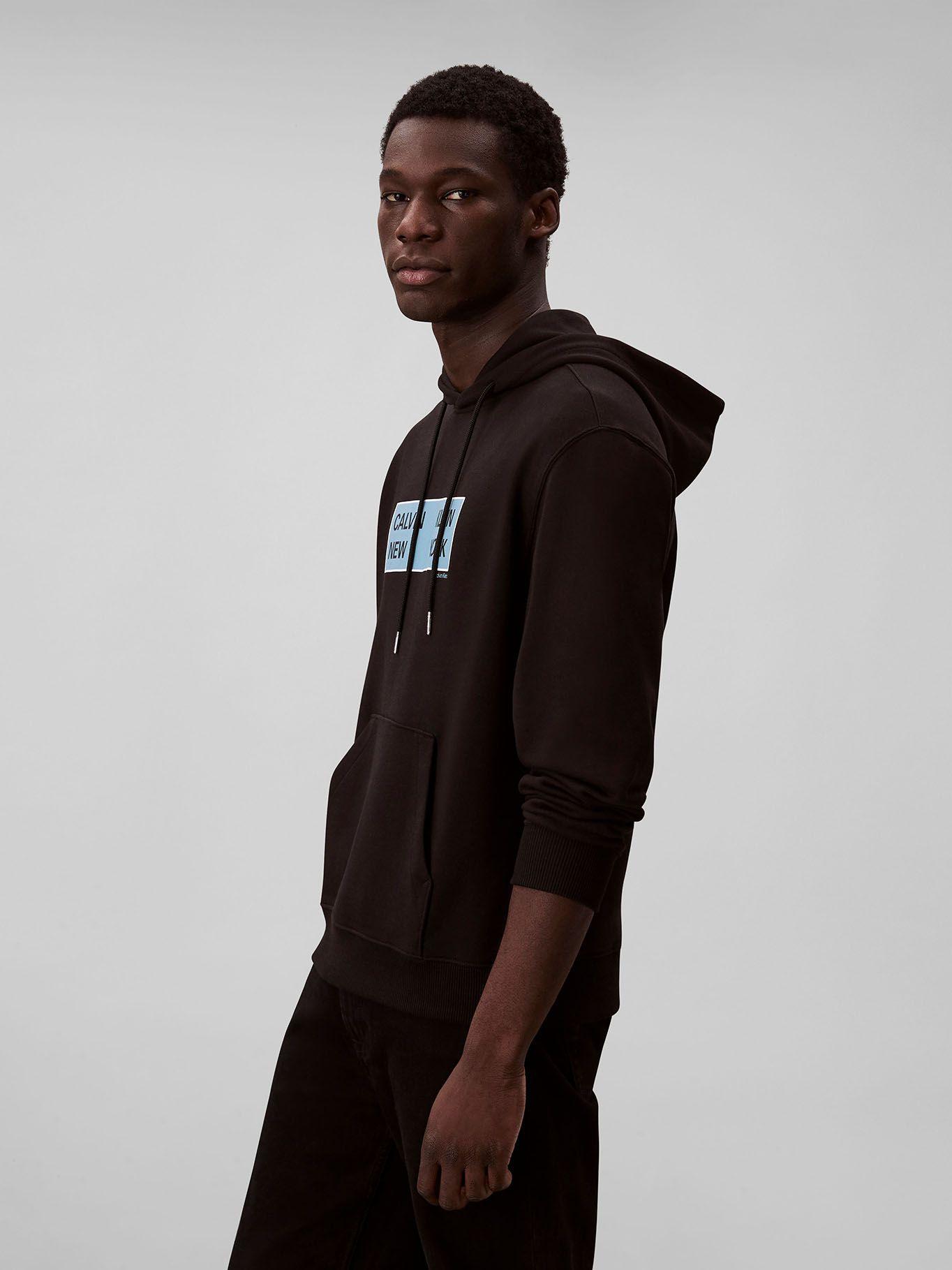 Polerón de Estampado Box Gráfico Negro Calvin Klein-3