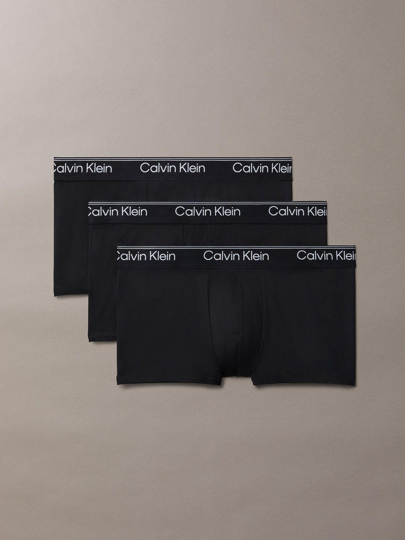 Pack De 3 Bóxers Microfibre Stretch Negro Calvin Klein-0