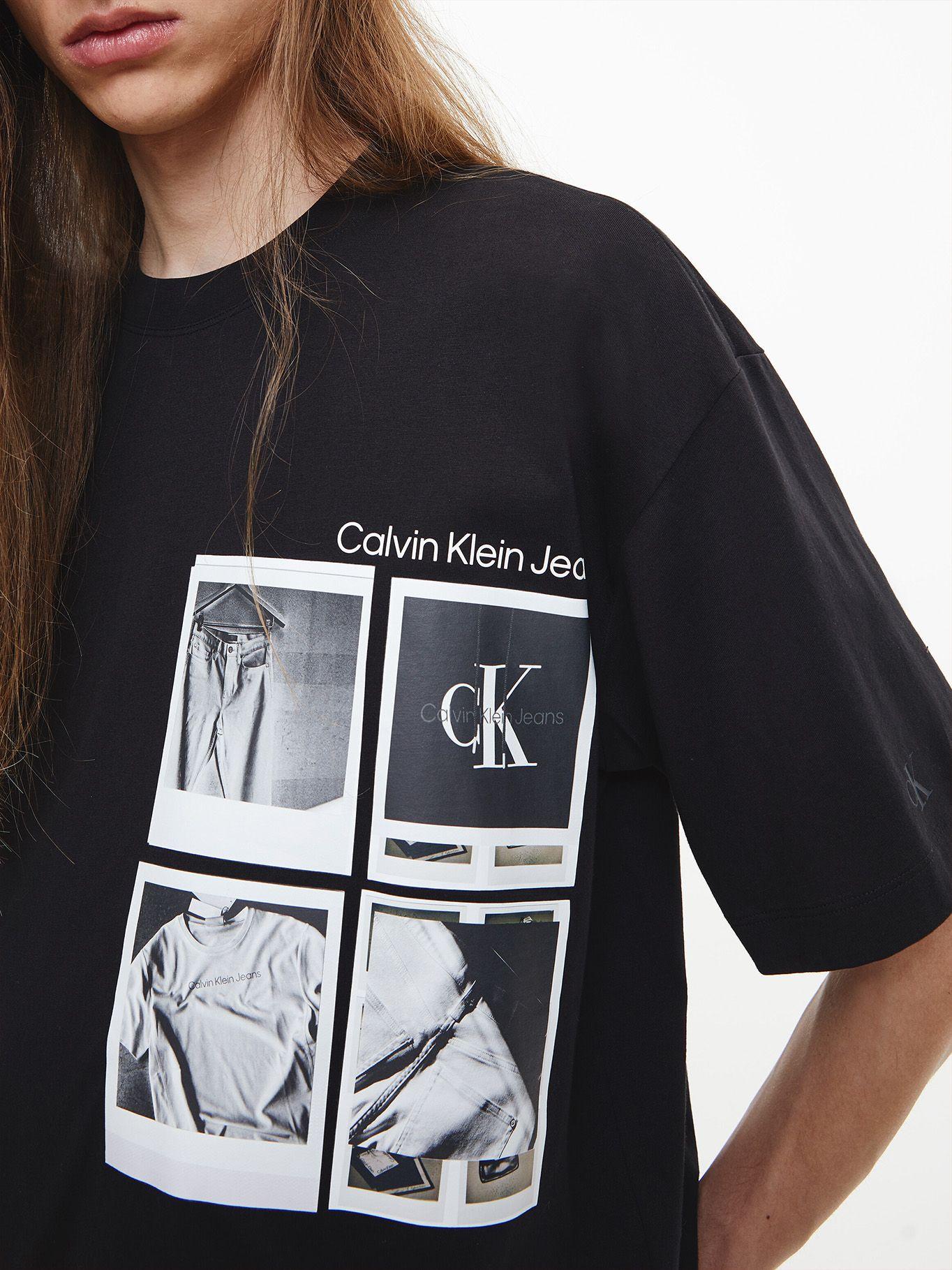 Polera Polaroid Negro Calvin Klein-3