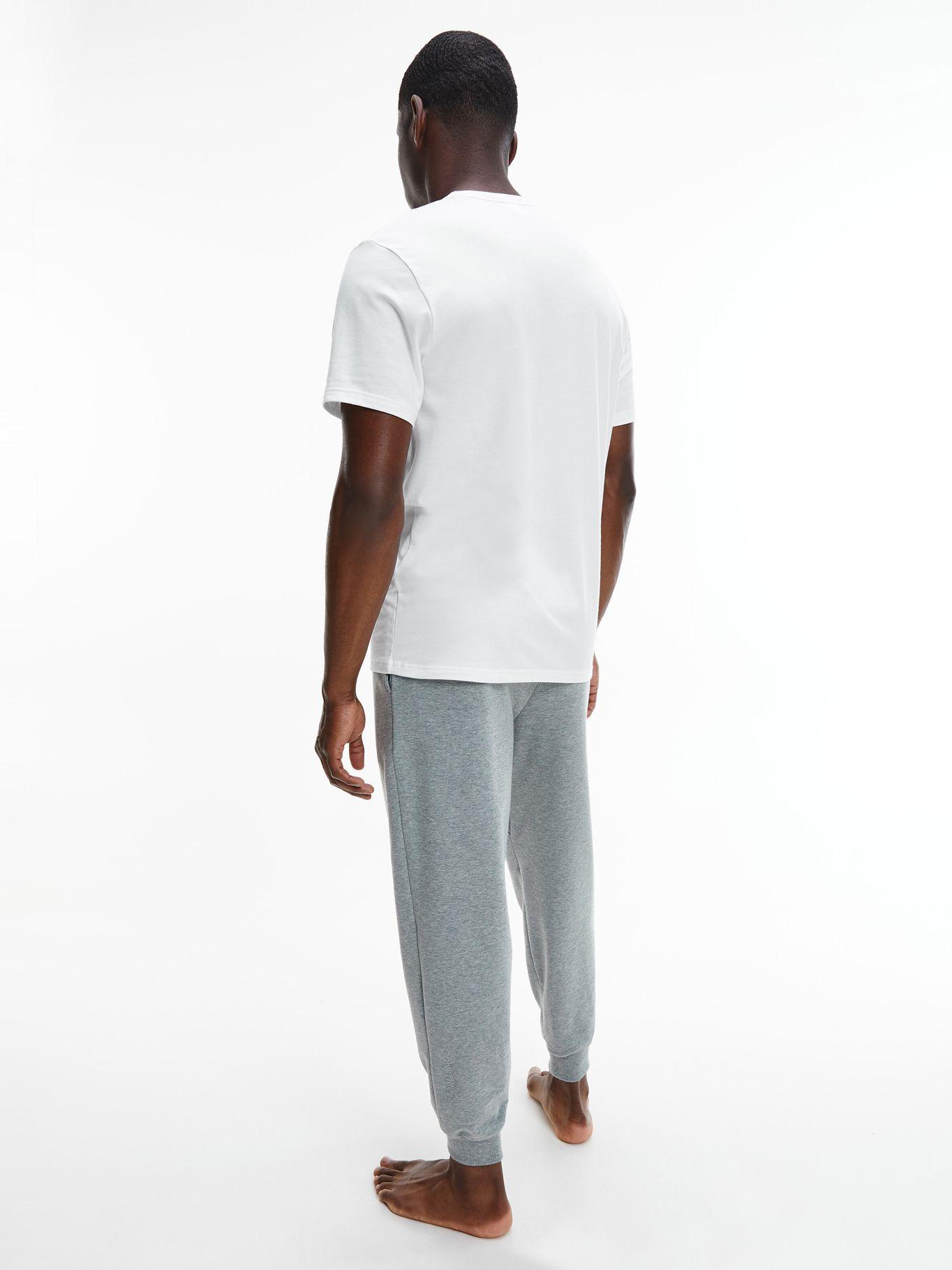 Polera Pijama Structure Lounge Blanco Calvin Klein-2