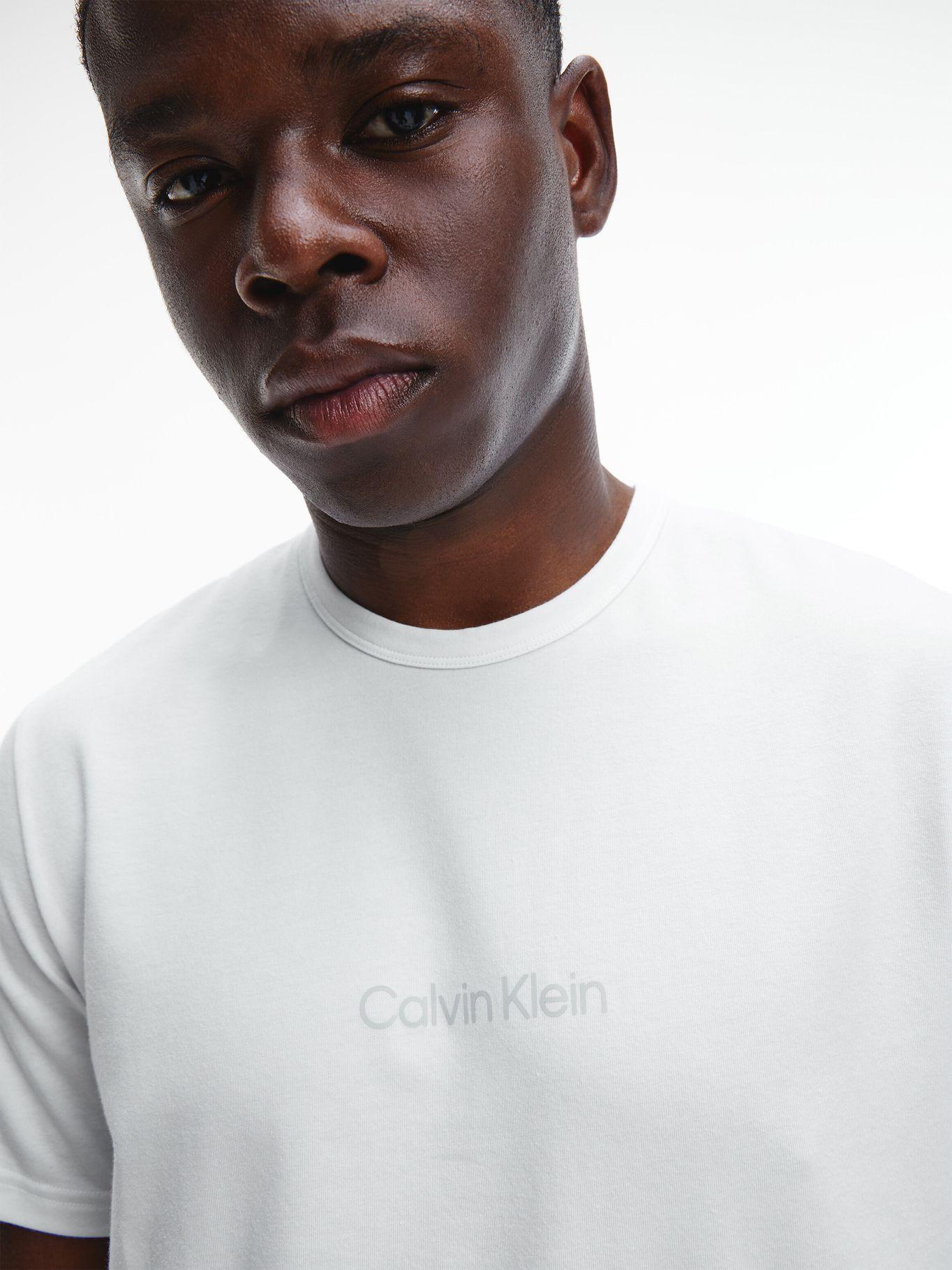 Polera Pijama Structure Lounge Blanco Calvin Klein-3