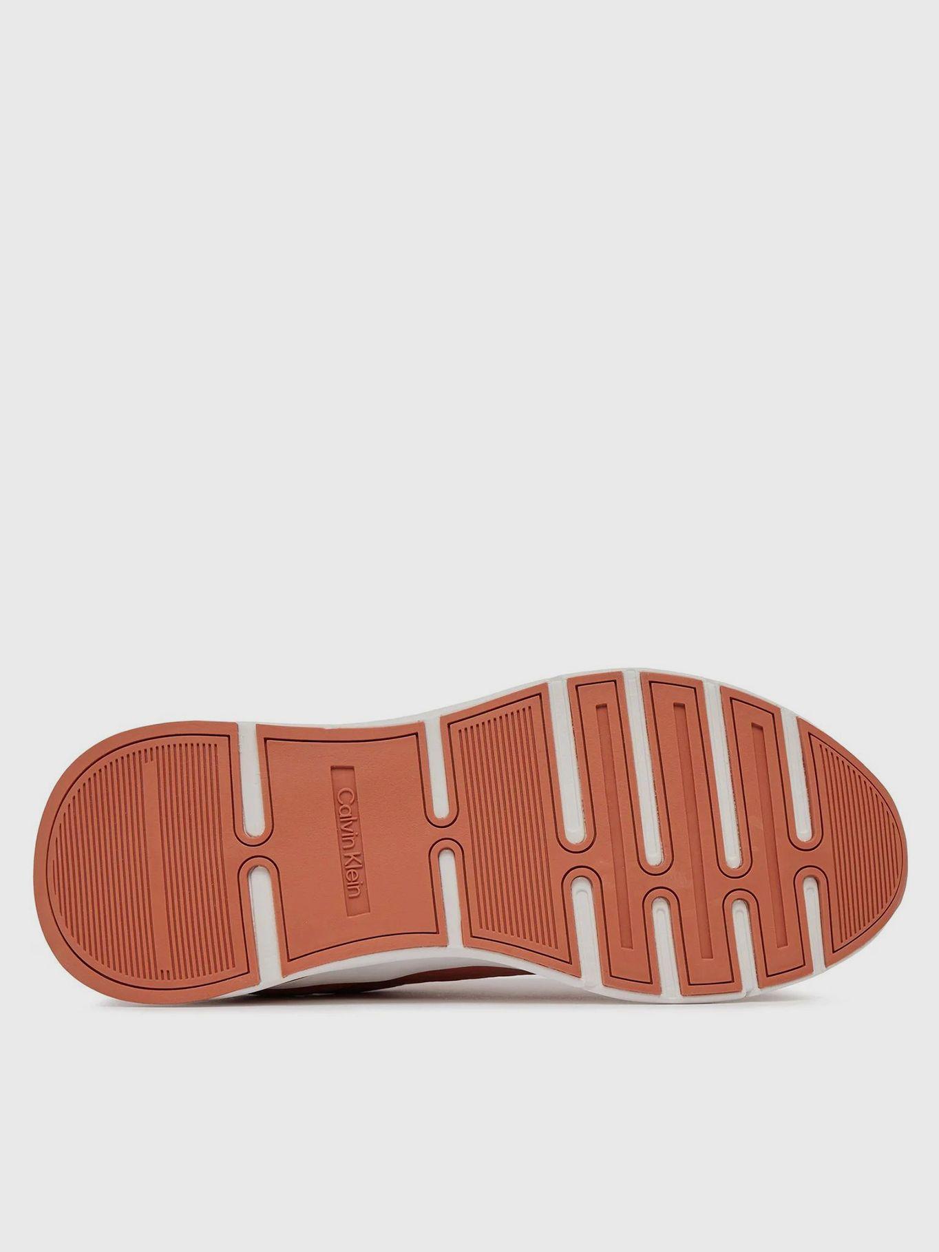 Zapatilla Low Top Lace Up Tech Naranjo Calvin Klein-3