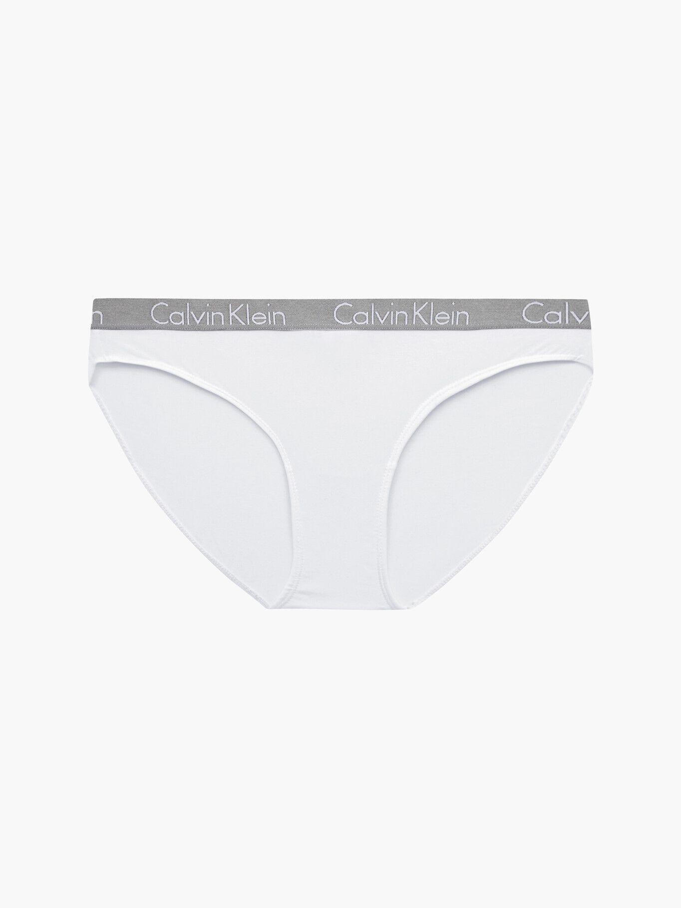 Calzón Bikini Radiante Cotton Blanco Calvin Klein-0