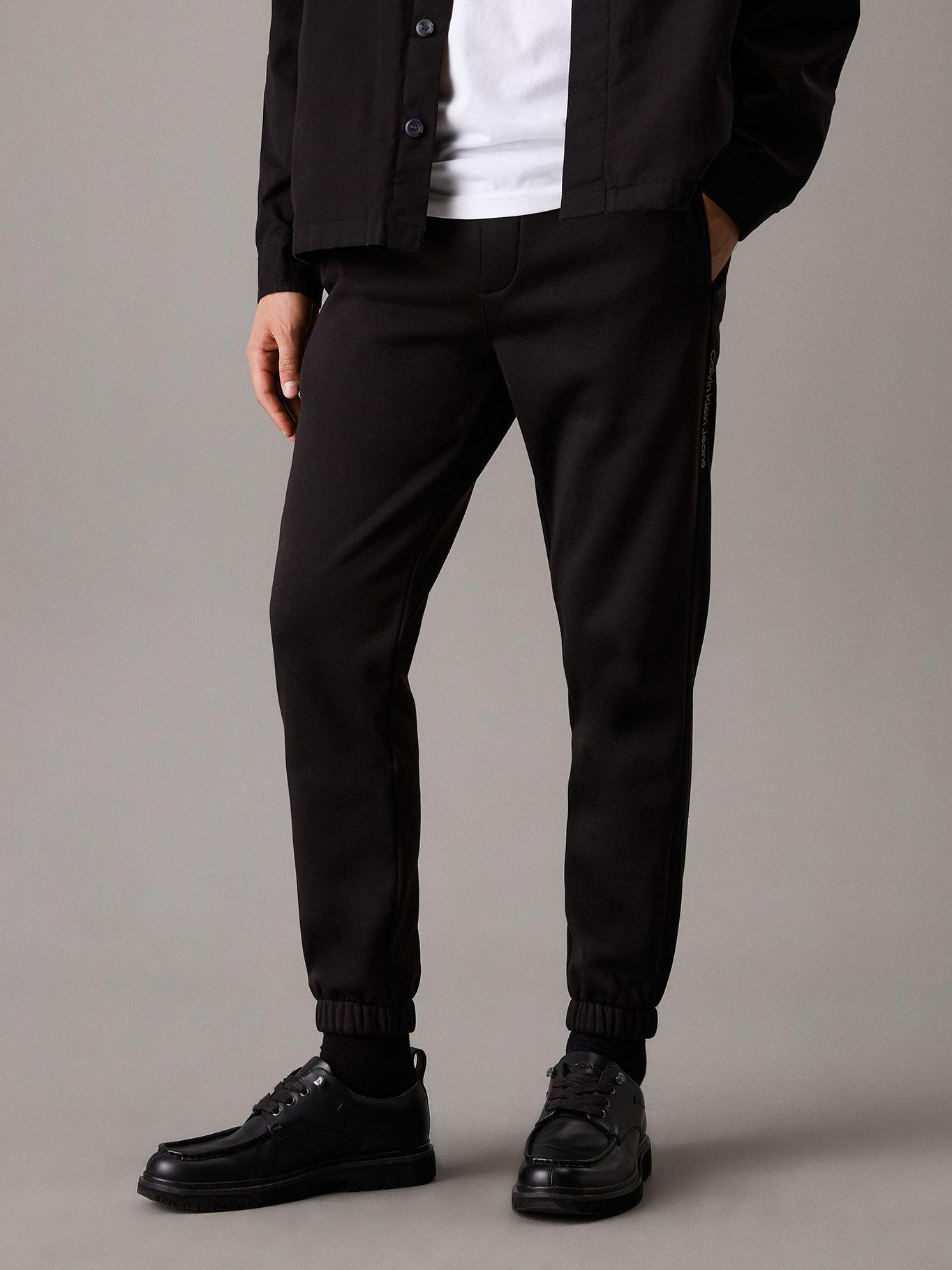 Jogger Logo Tape Negro Calvin Klein-0