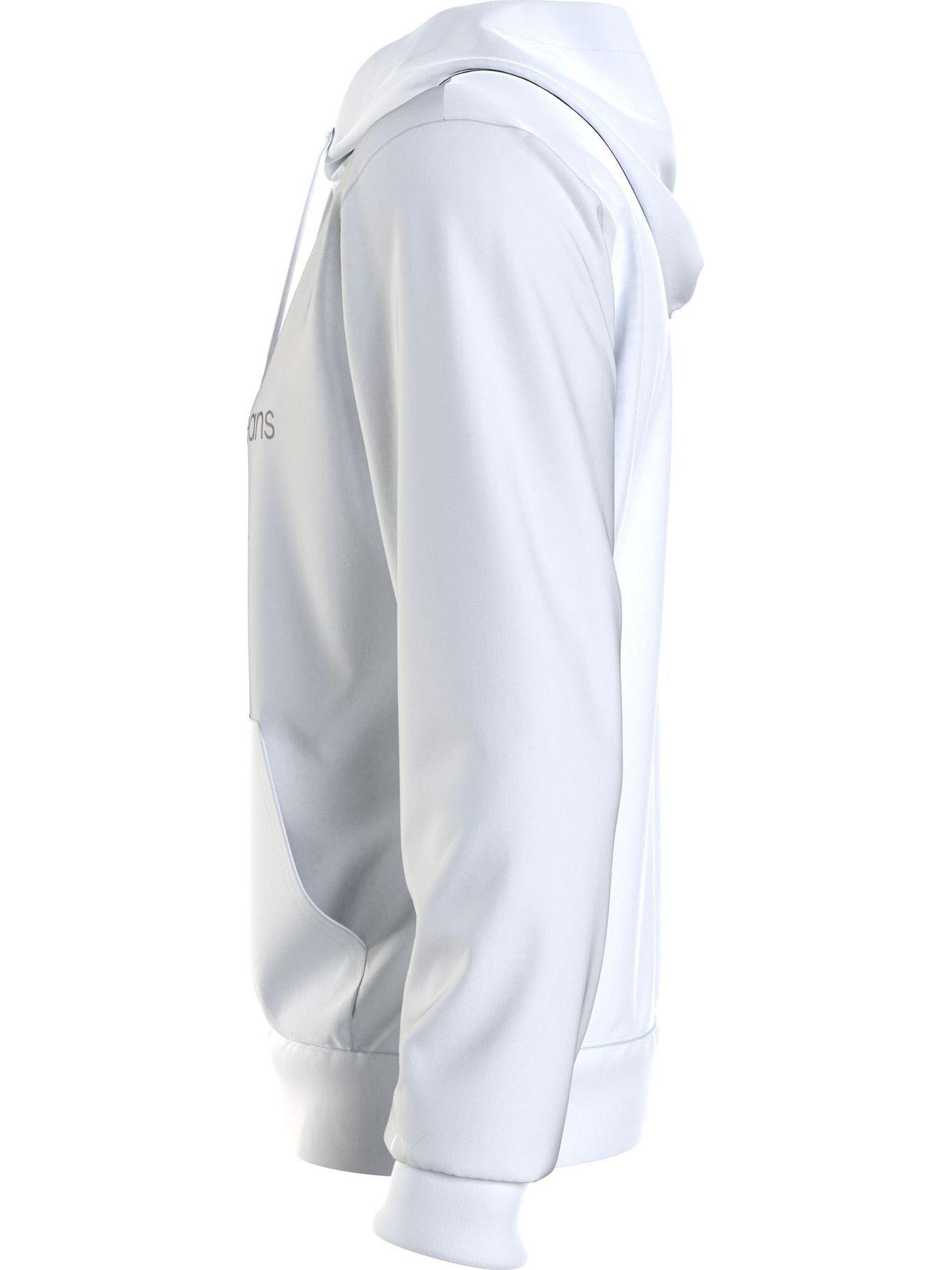 Hoodie Seasonal Monogram Blanco Calvin Klein-3