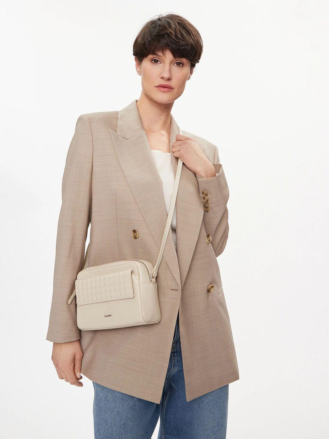 Bandolera Mini Quilt Beige Calvin Klein-4