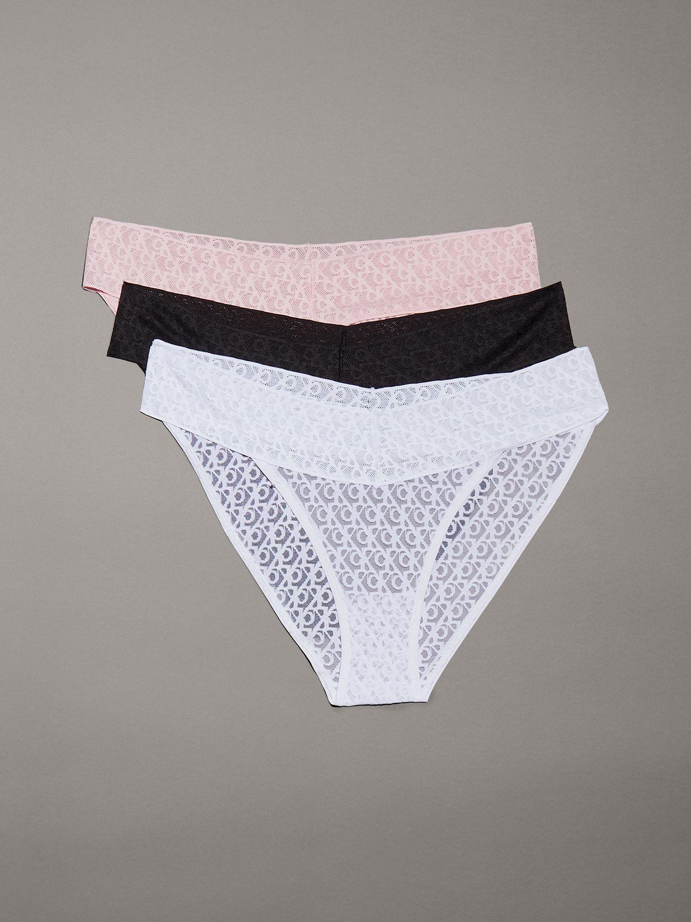 Pack de 3 Calzones Icon Logo Lace Multicolor Calvin Klein-0
