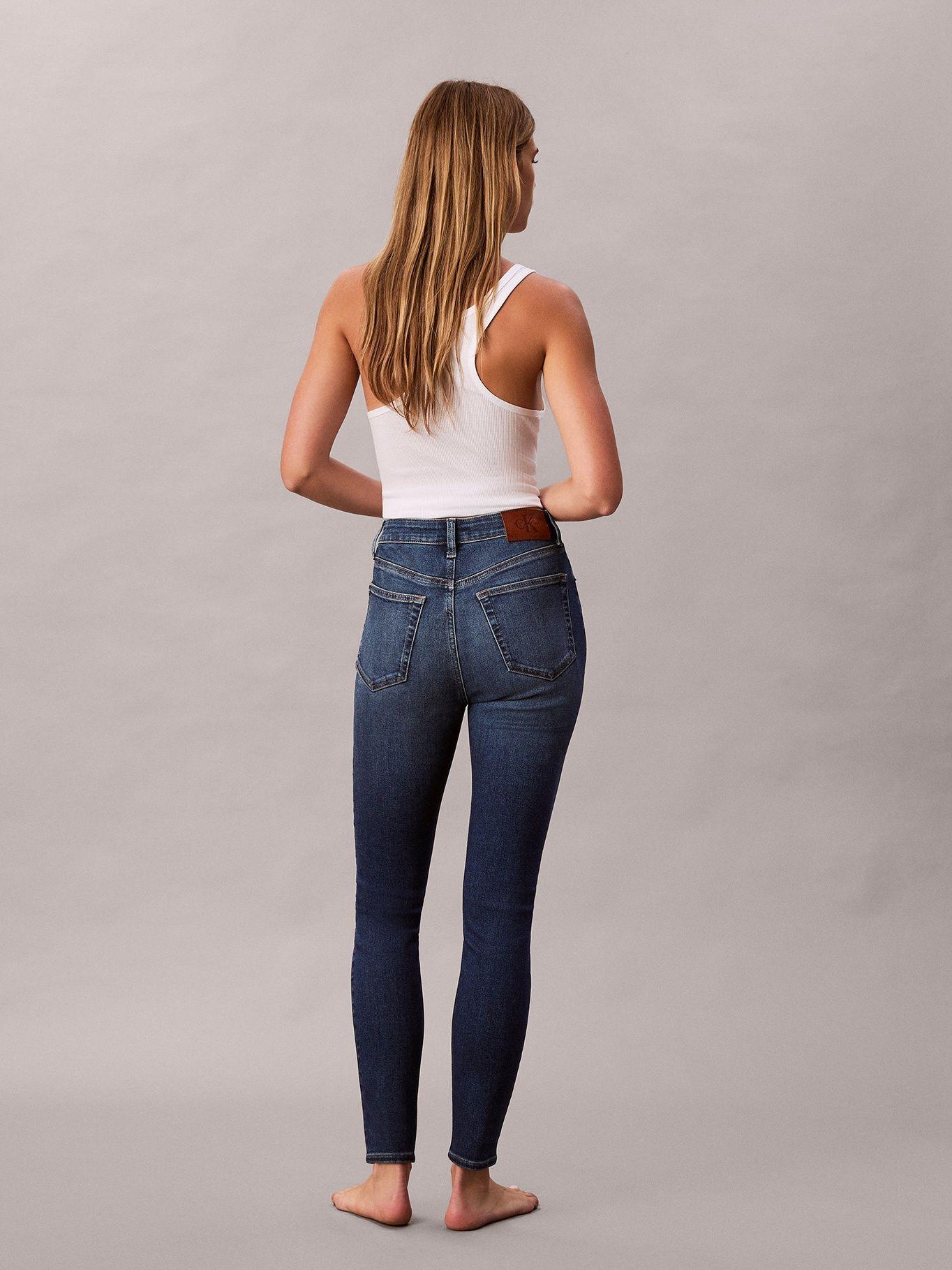 Jeans Skinny de Talle Alto Azul Calvin Klein-1