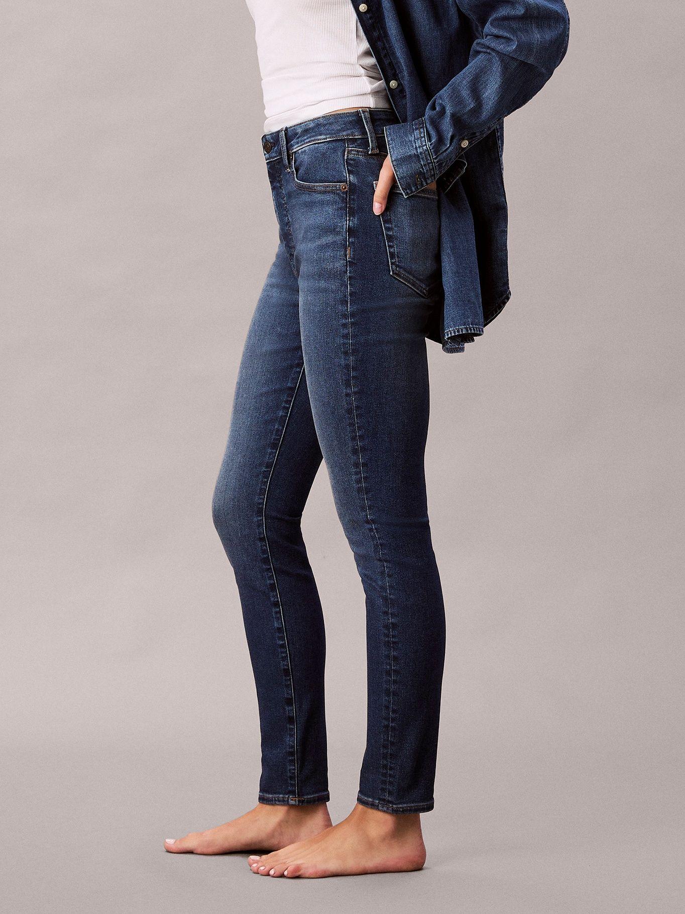 Jeans Skinny de Talle Alto Azul Calvin Klein-4