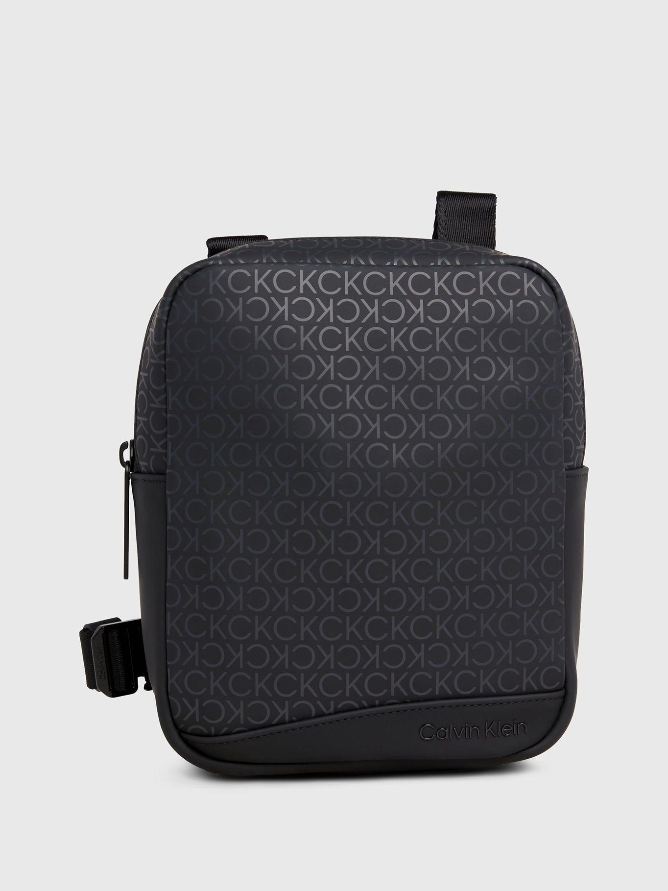 Bandolera Rubberized Negro Calvin Klein-0