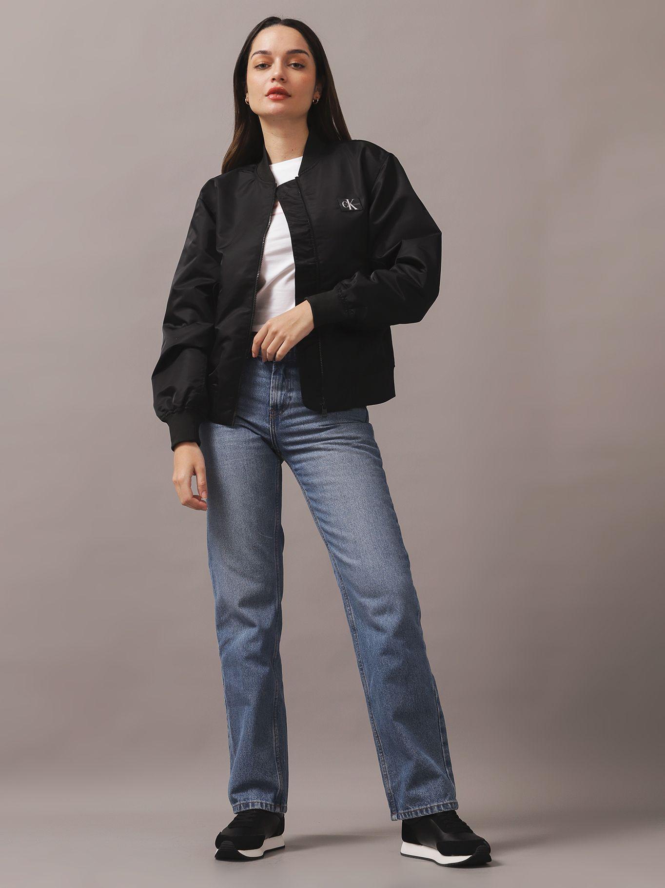 Chaqueta Bomber Ul Negro Calvin Klein-1