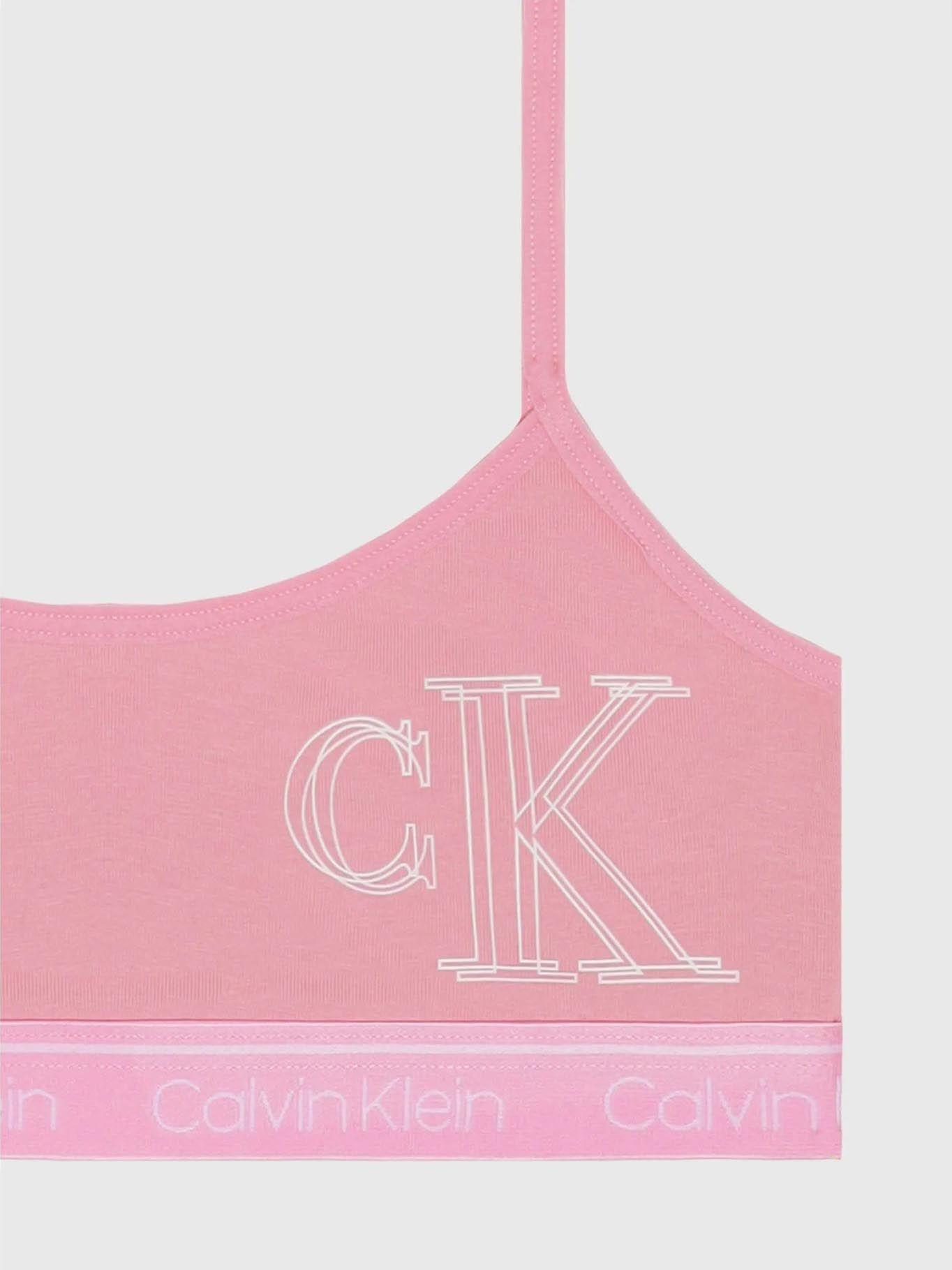 Pack Bralettes Niña Pullover Rosado Calvin Klein-3