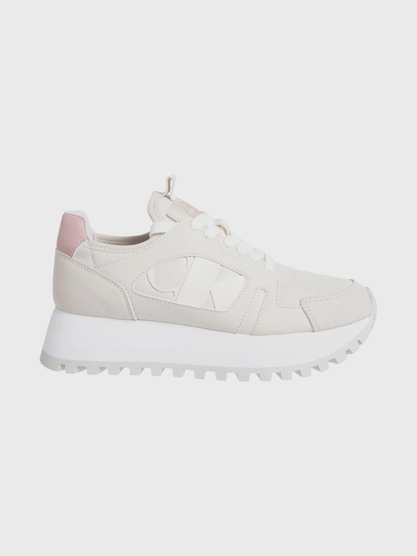 Zapatillas runner de plataforma Beige Calvin Klein-4