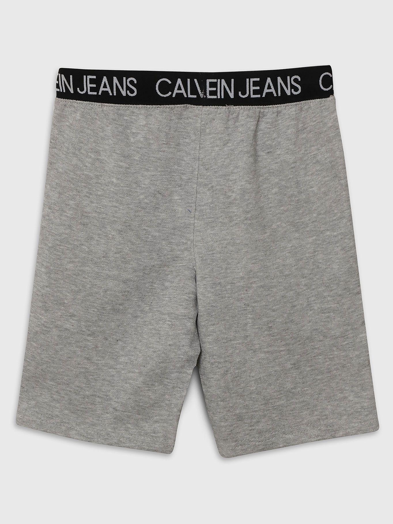 Short Niño Fleece Gris Calvin Klein-1