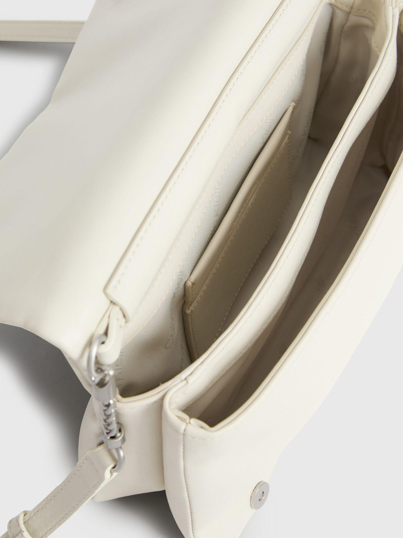 Cartera Clutch Re-Lock Quilt Blanco-2