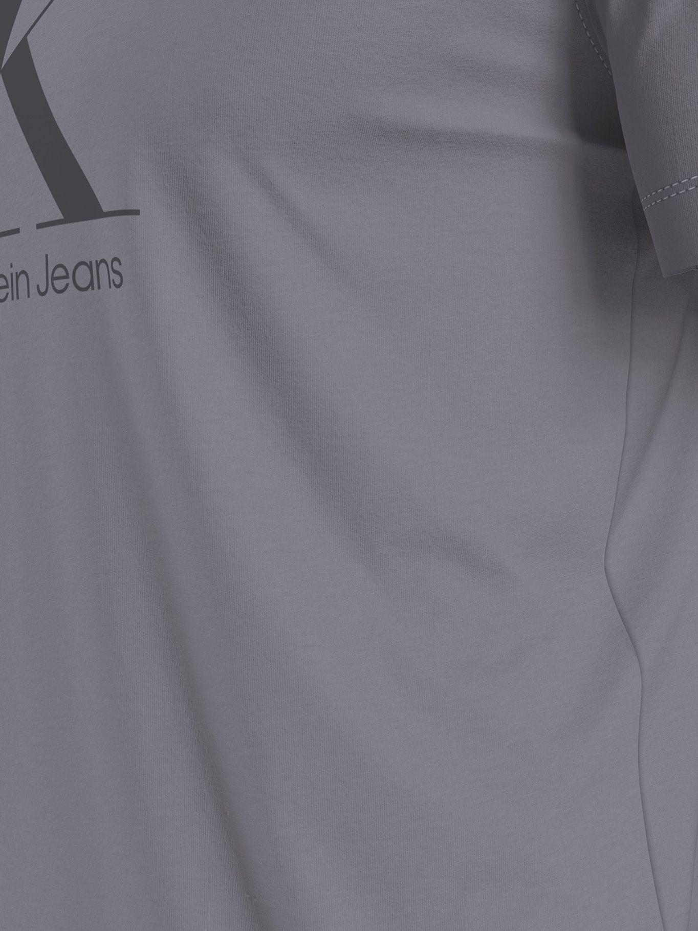 Polera Spliced Gris Calvin Klein-4