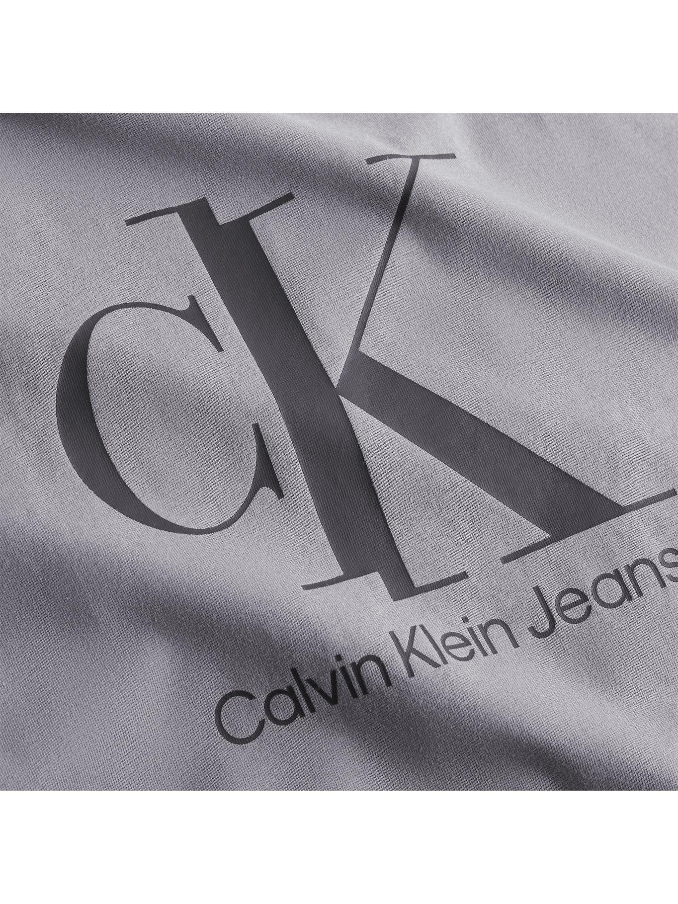 Polera Spliced Gris Calvin Klein-5