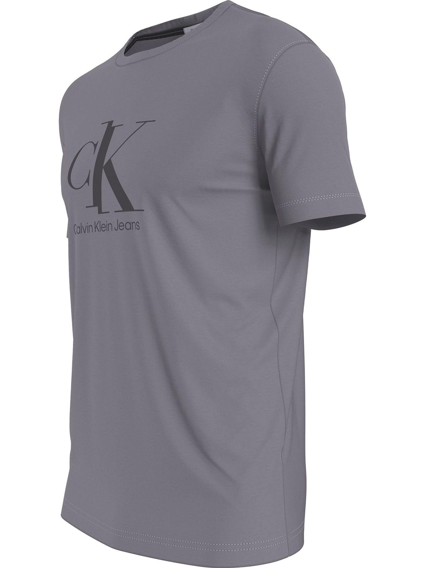 Polera Spliced Gris Calvin Klein-2