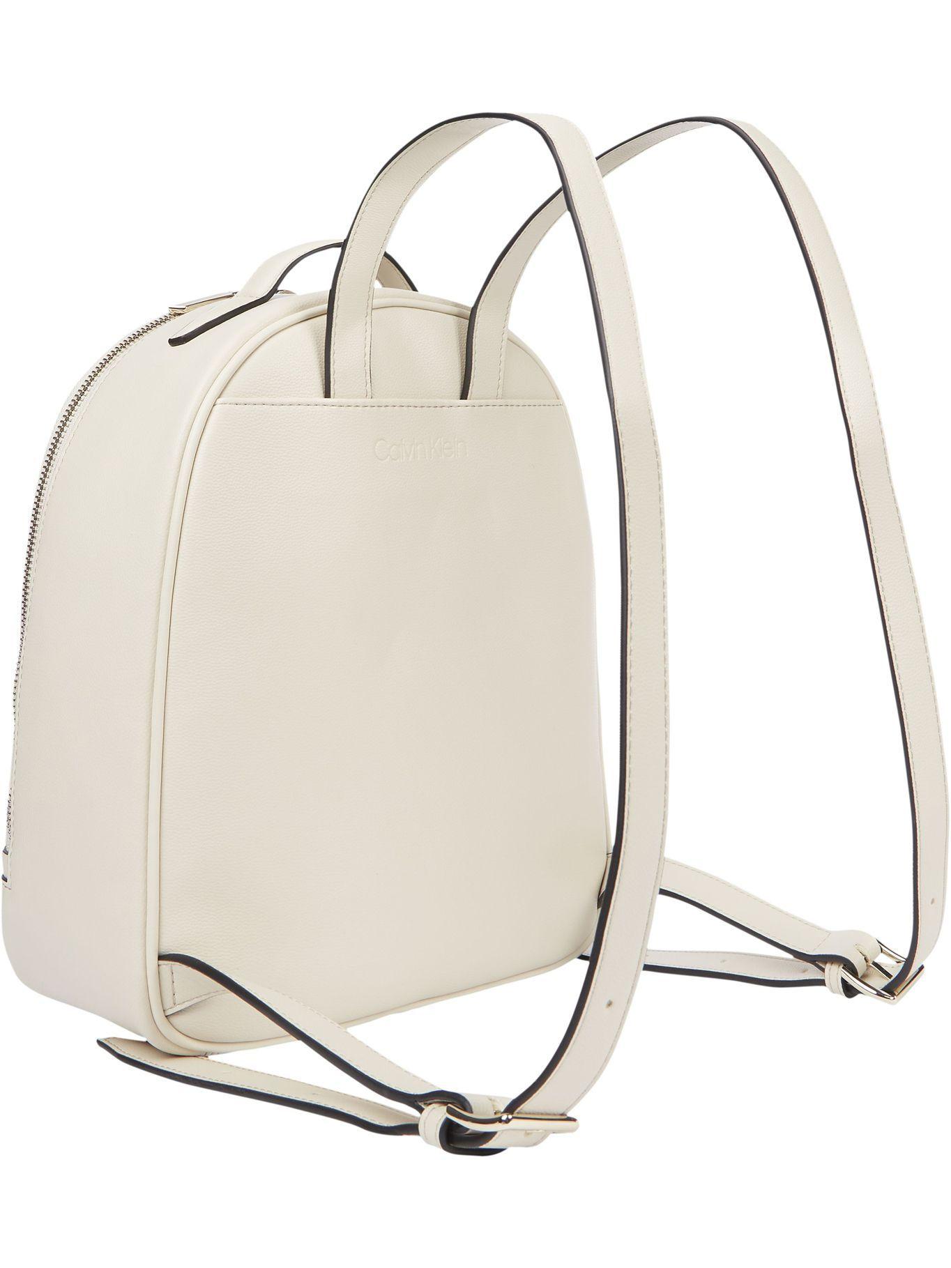 Mochila Ck Embedded Beige Calvin Klein-1