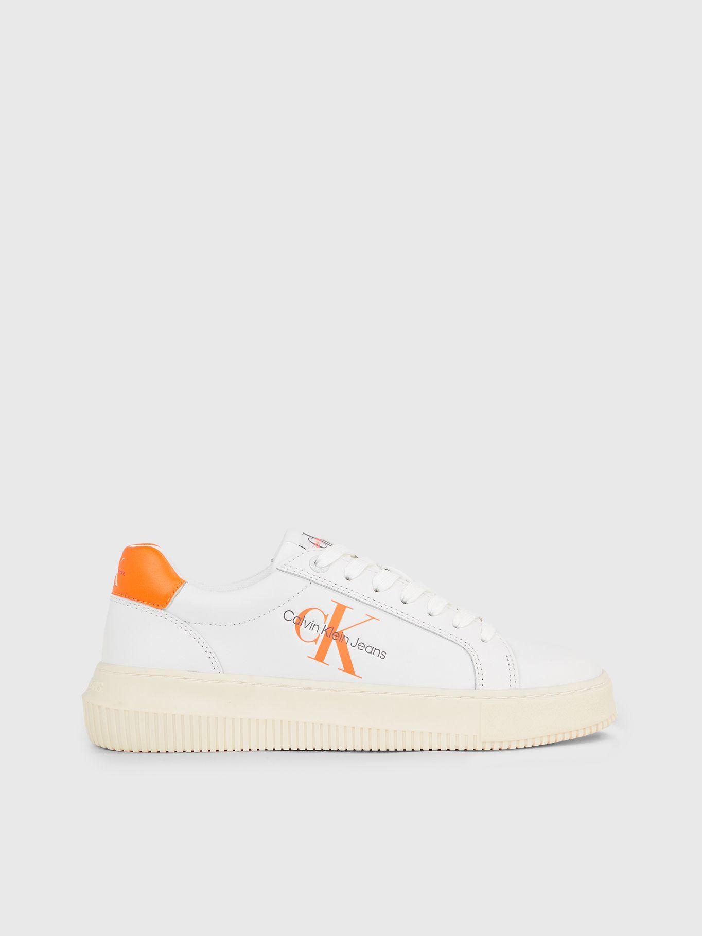 Zapatilla Chunky Cupsole Laceup Blanco Calvin Klein-4