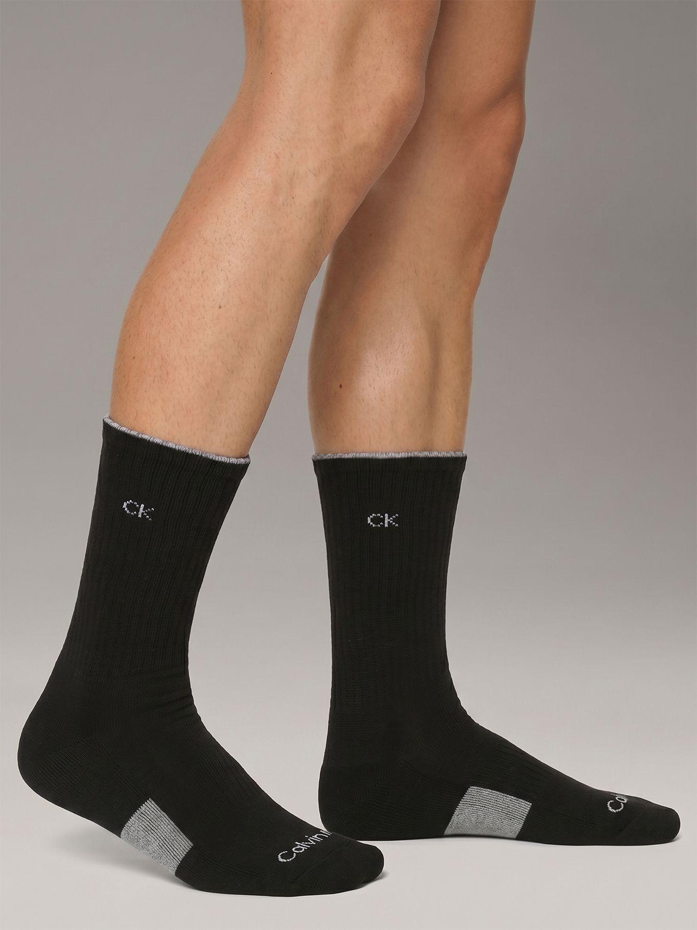 Pack de 5 Calcetines Acolchados Negro Calvin Klein-1