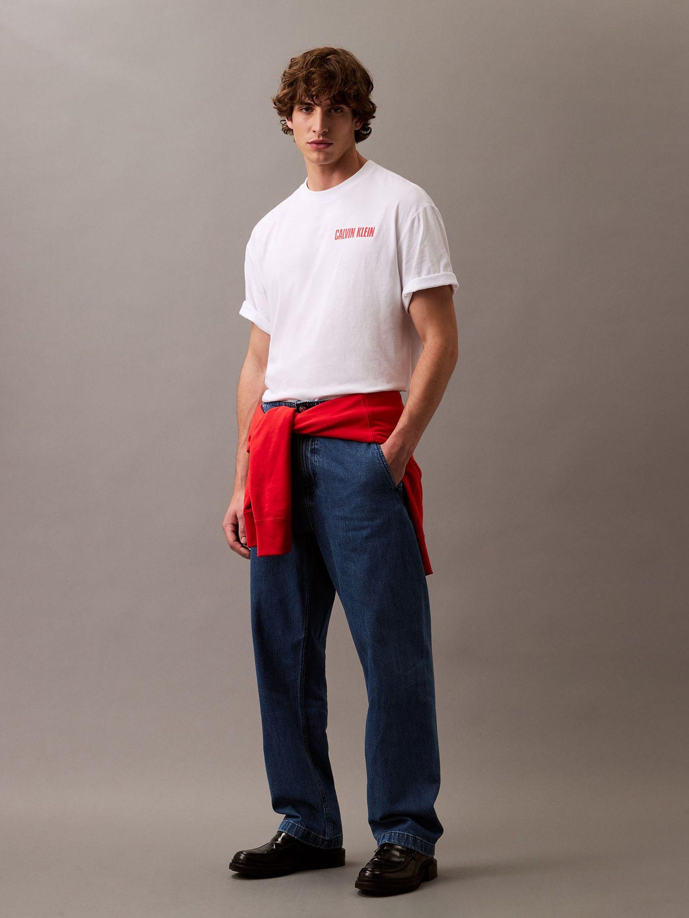 Polera Vert Logo Graphic Blanco Calvin Klein-1