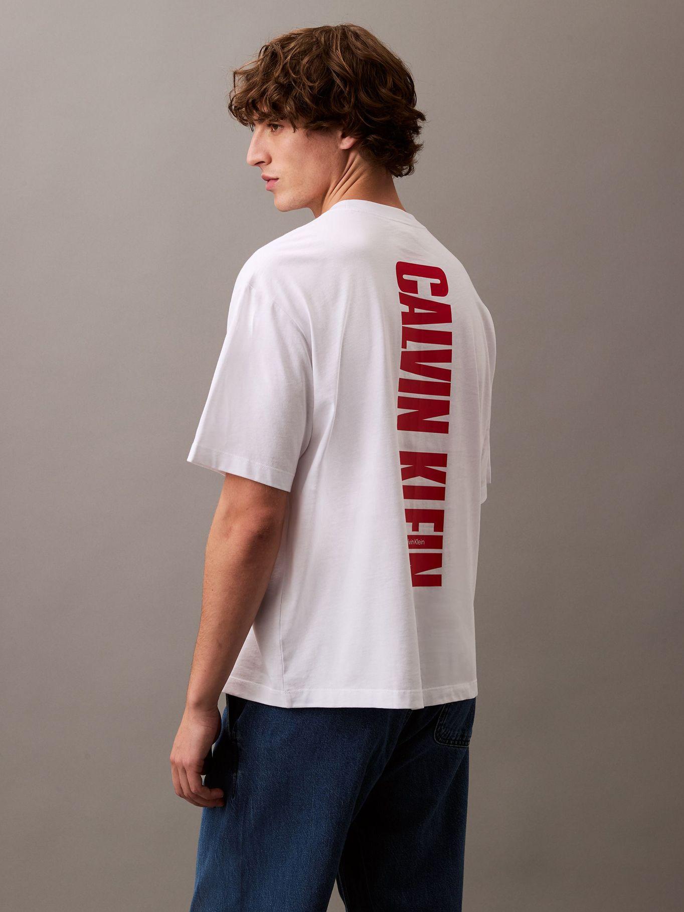 Polera Vert Logo Graphic Blanco Calvin Klein-2
