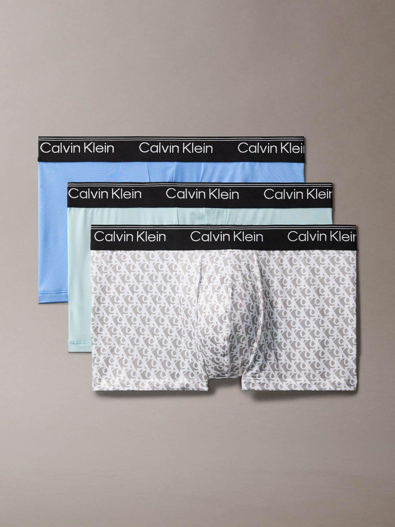 Pack 3 Bóxers Low Stretch Multicolor Calvin Klein-0