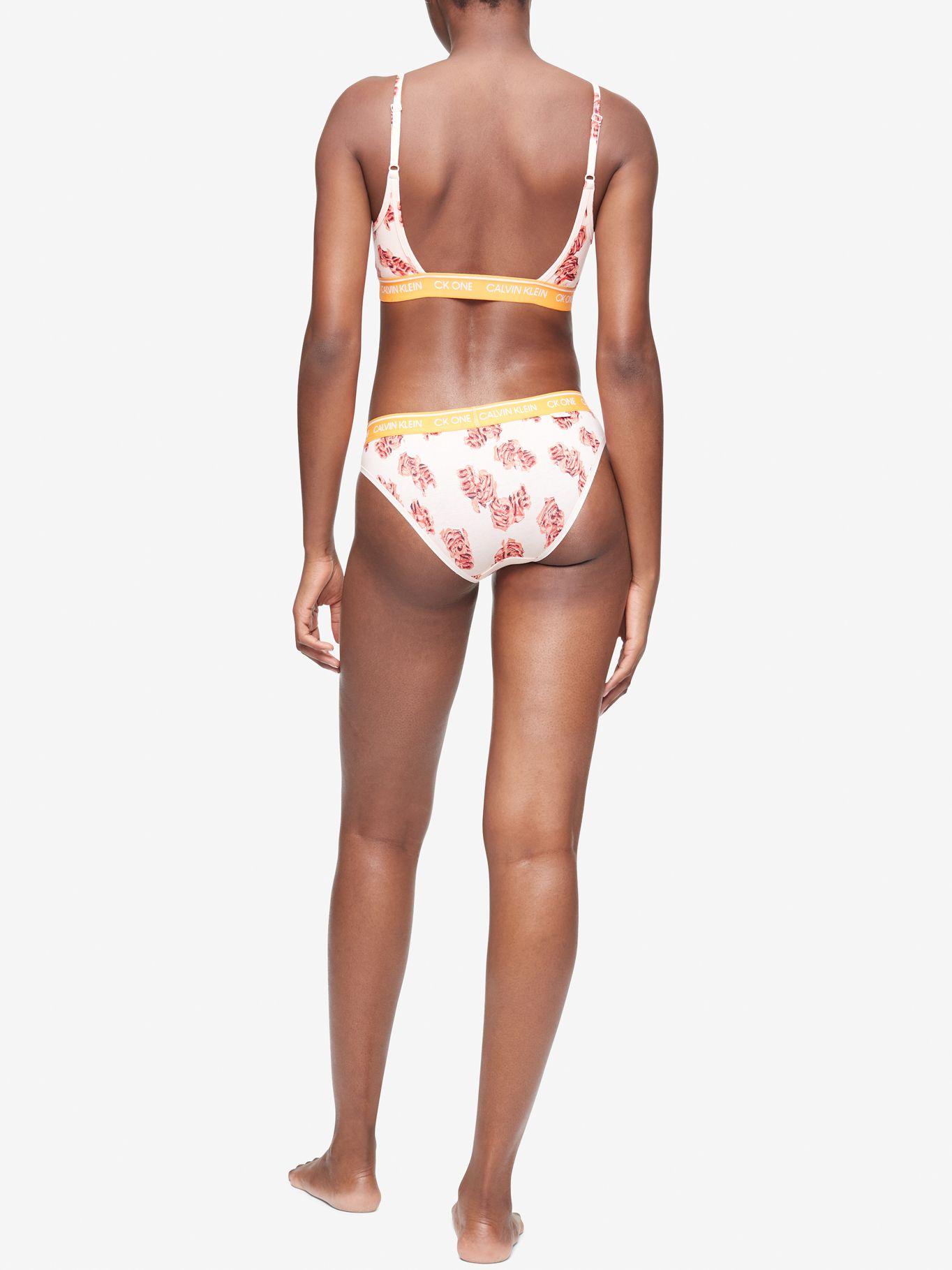 Bralette CK One Cotton Rosa Calvin Klein-2